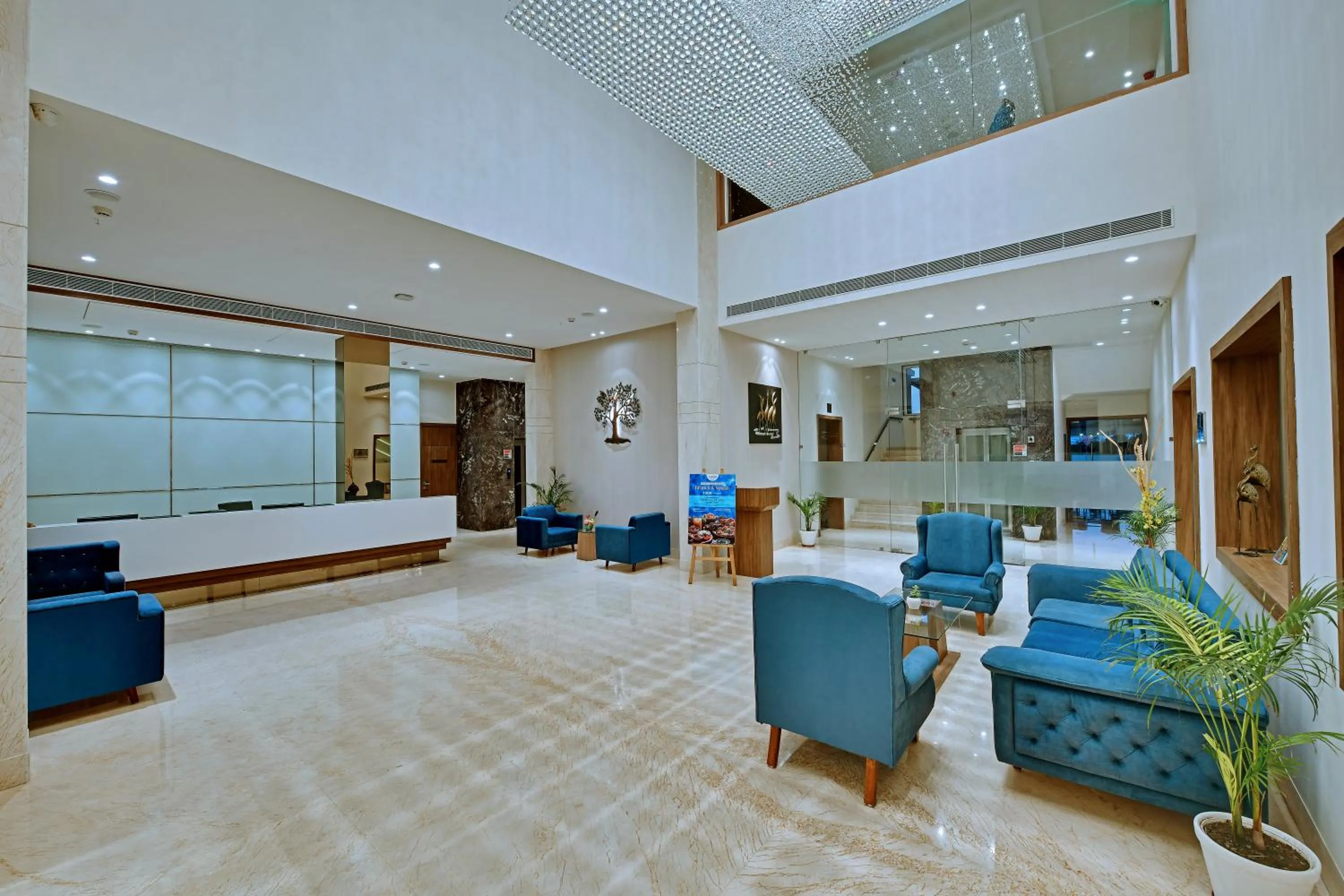Lobby or reception in The Orchid Jamnagar