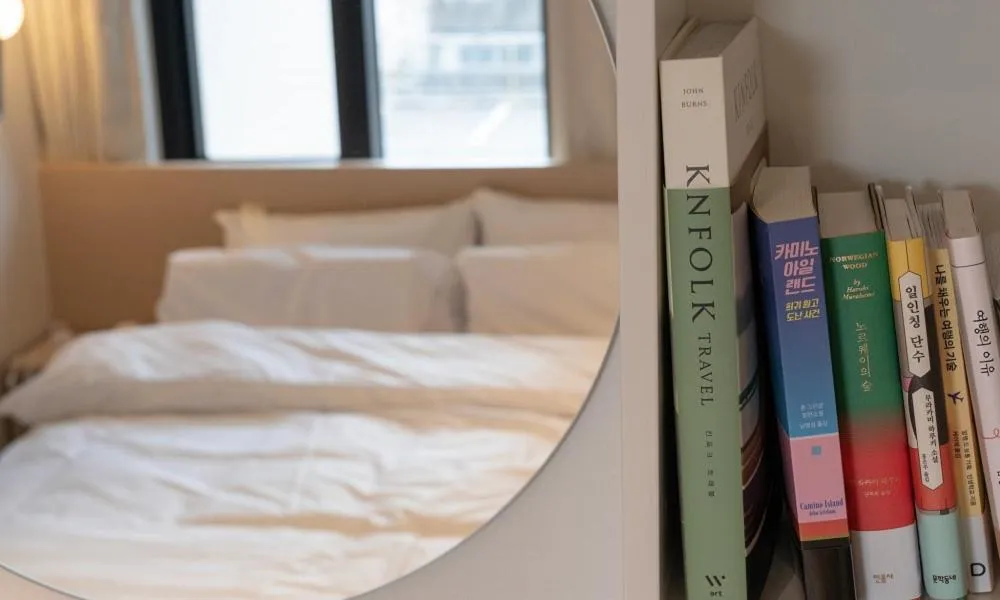 Bed in Annk Hotel Daejeon Daeheung