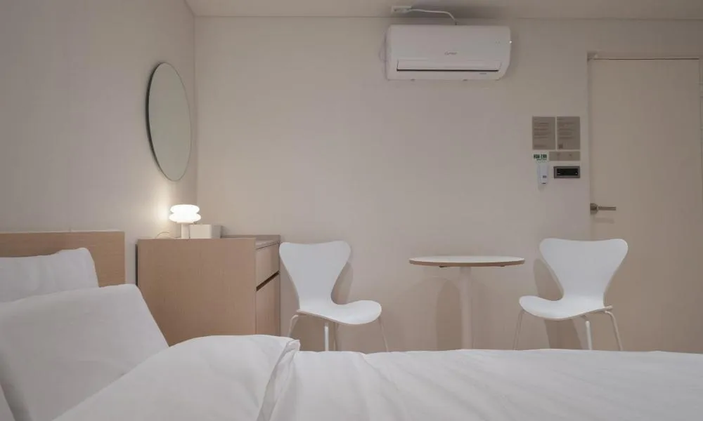 Bed in Annk Hotel Daejeon Daeheung