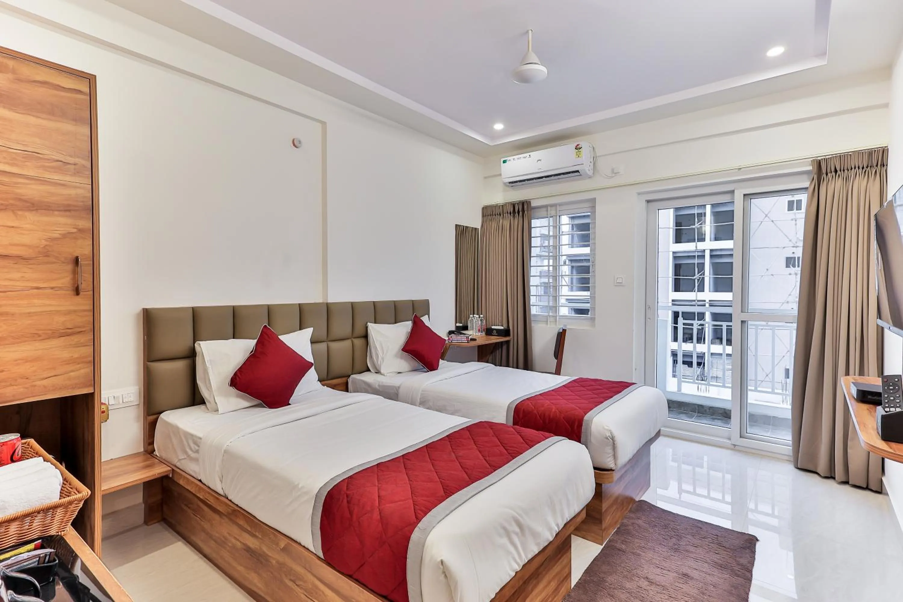 Bed in The Auberge Boutique Hotel - Manyata Tech Park