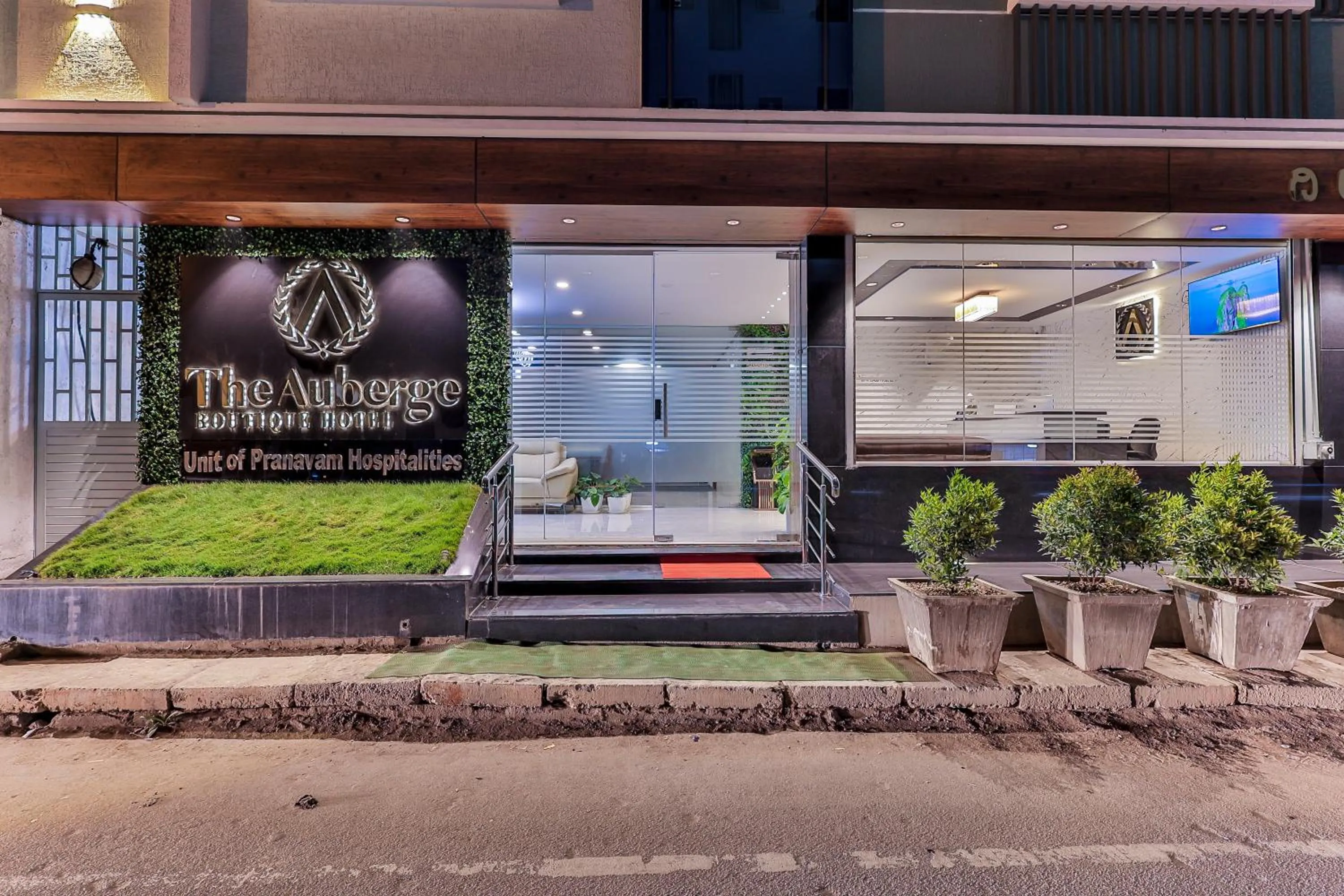 Facade/entrance in The Auberge Boutique Hotel - Manyata Tech Park