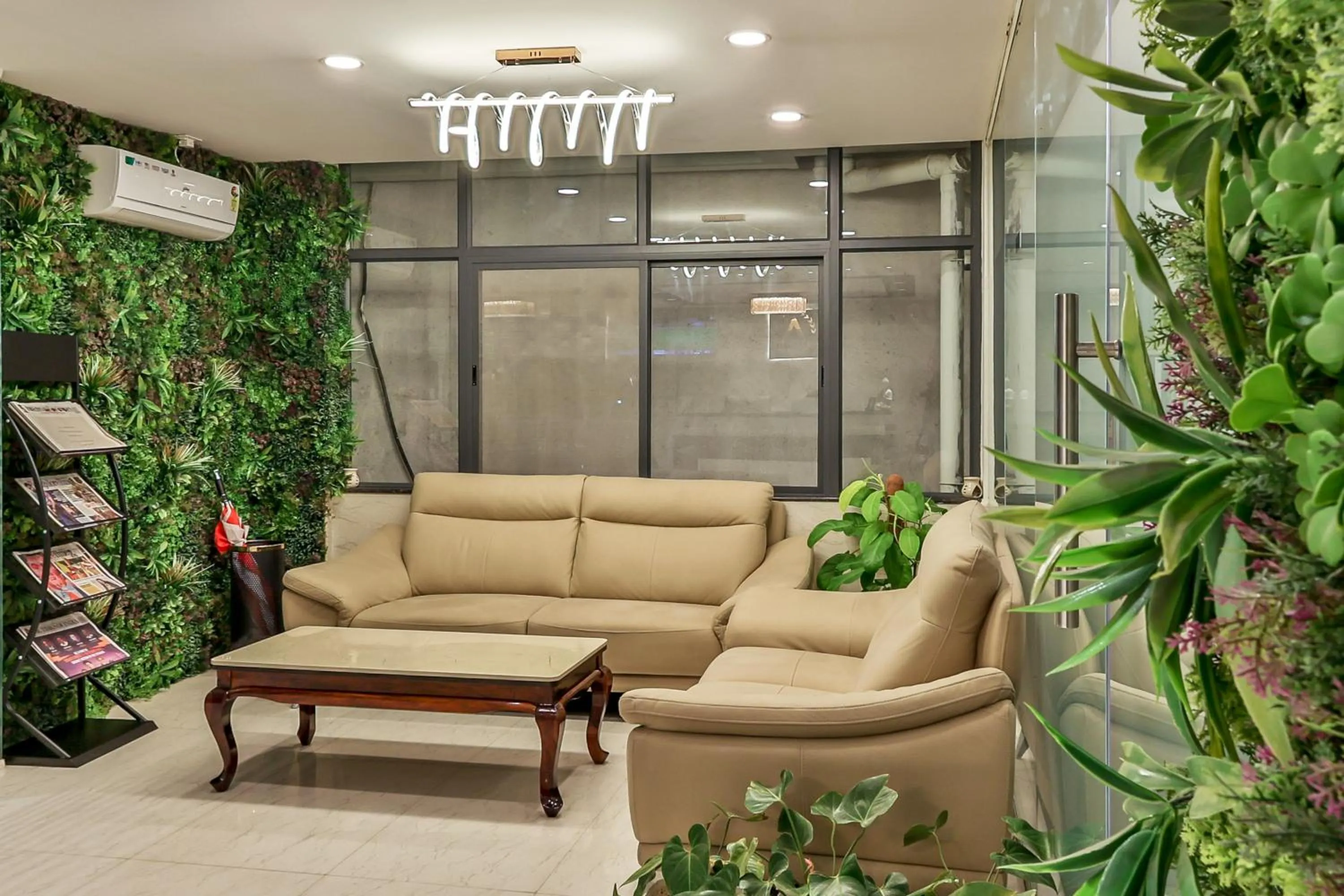Seating area in The Auberge Boutique Hotel - Manyata Tech Park