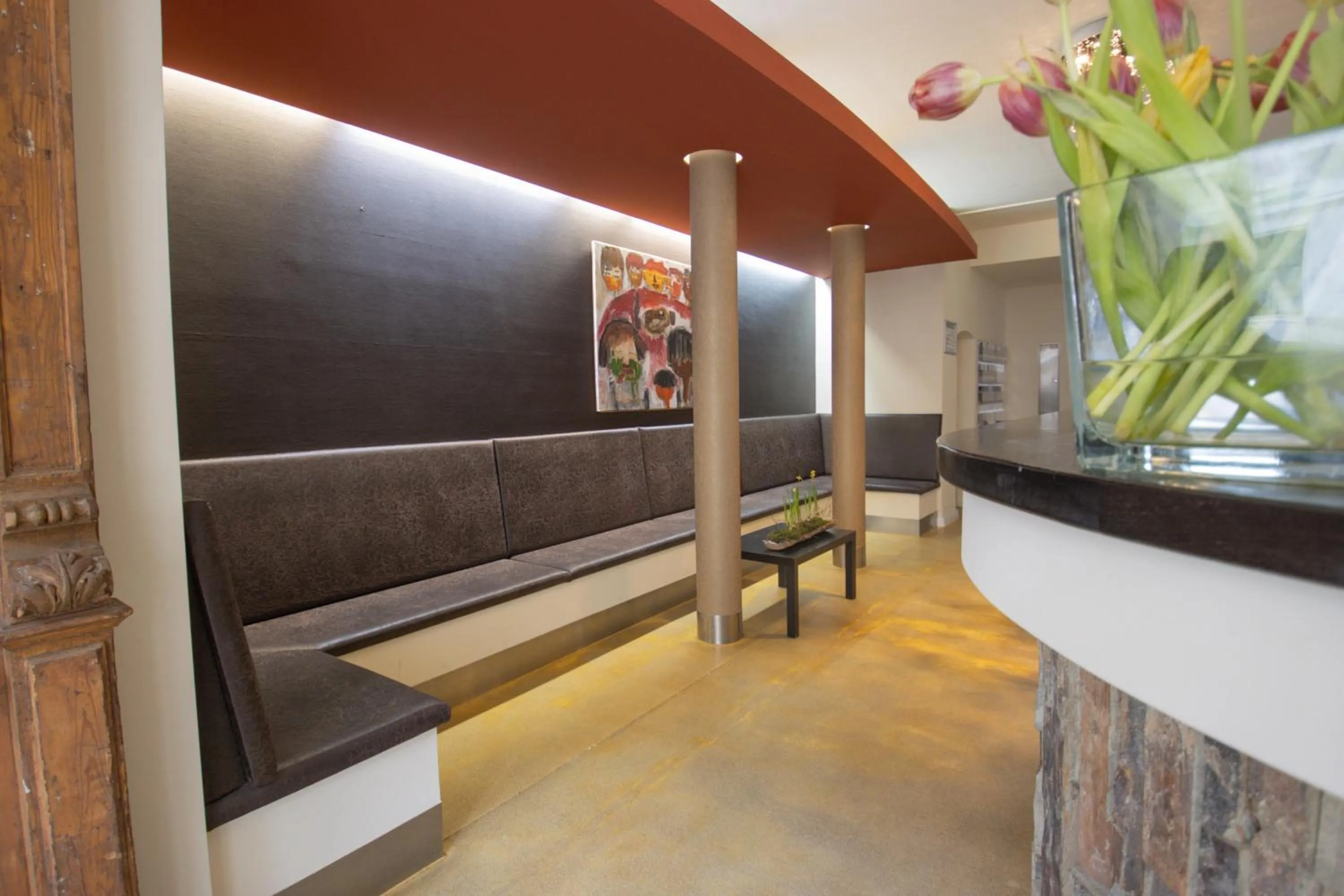 Lobby or reception in Boutique Hotel Schwarzer Baer