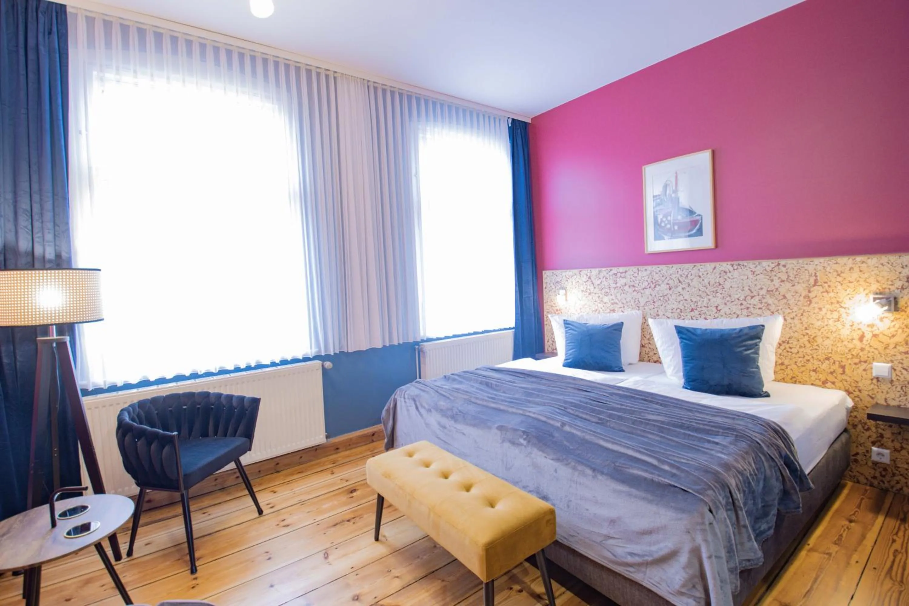 Photo of the whole room, Bed in Boutique Hotel Schwarzer Baer