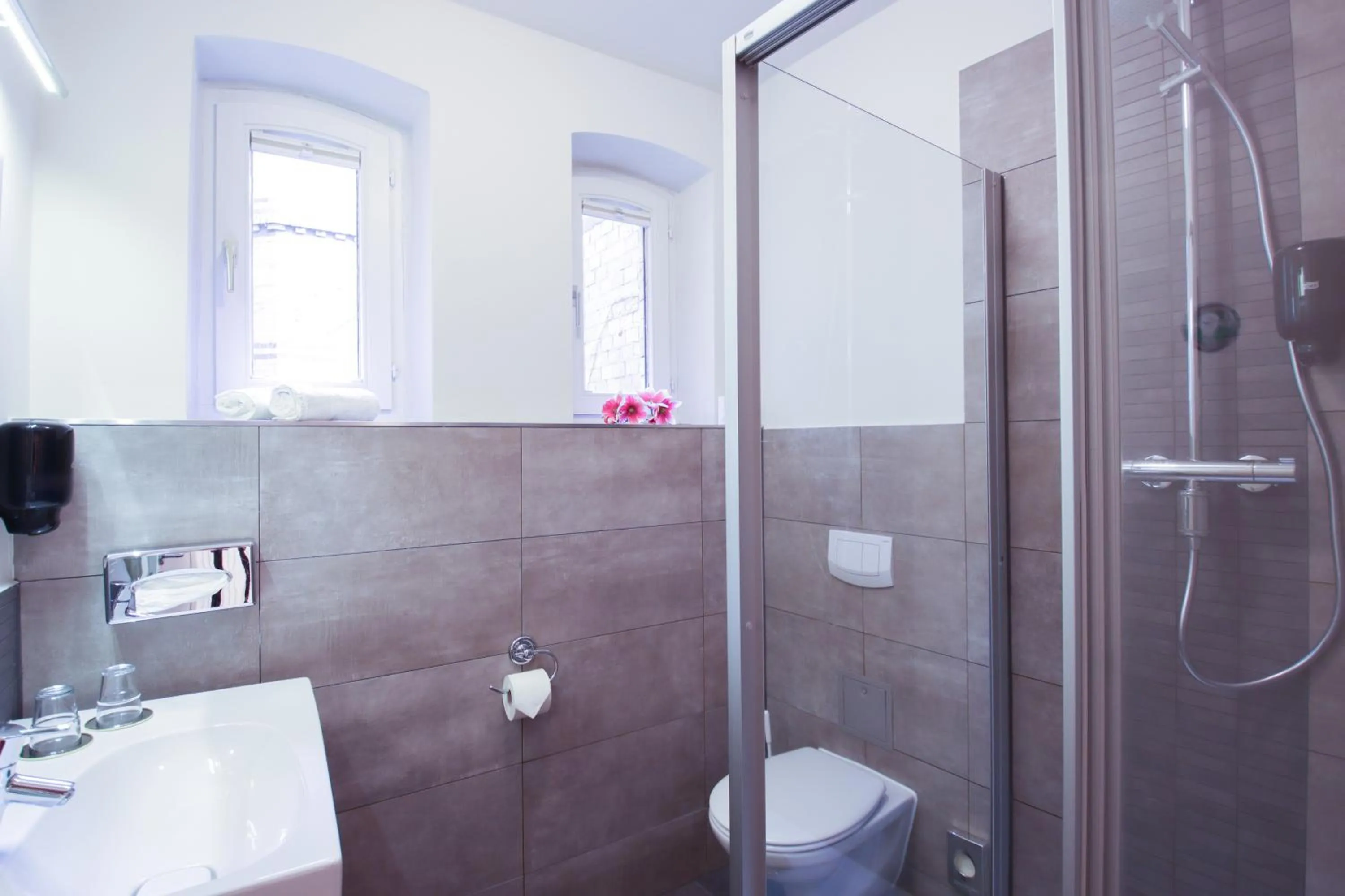 Bathroom in Boutique Hotel Schwarzer Baer