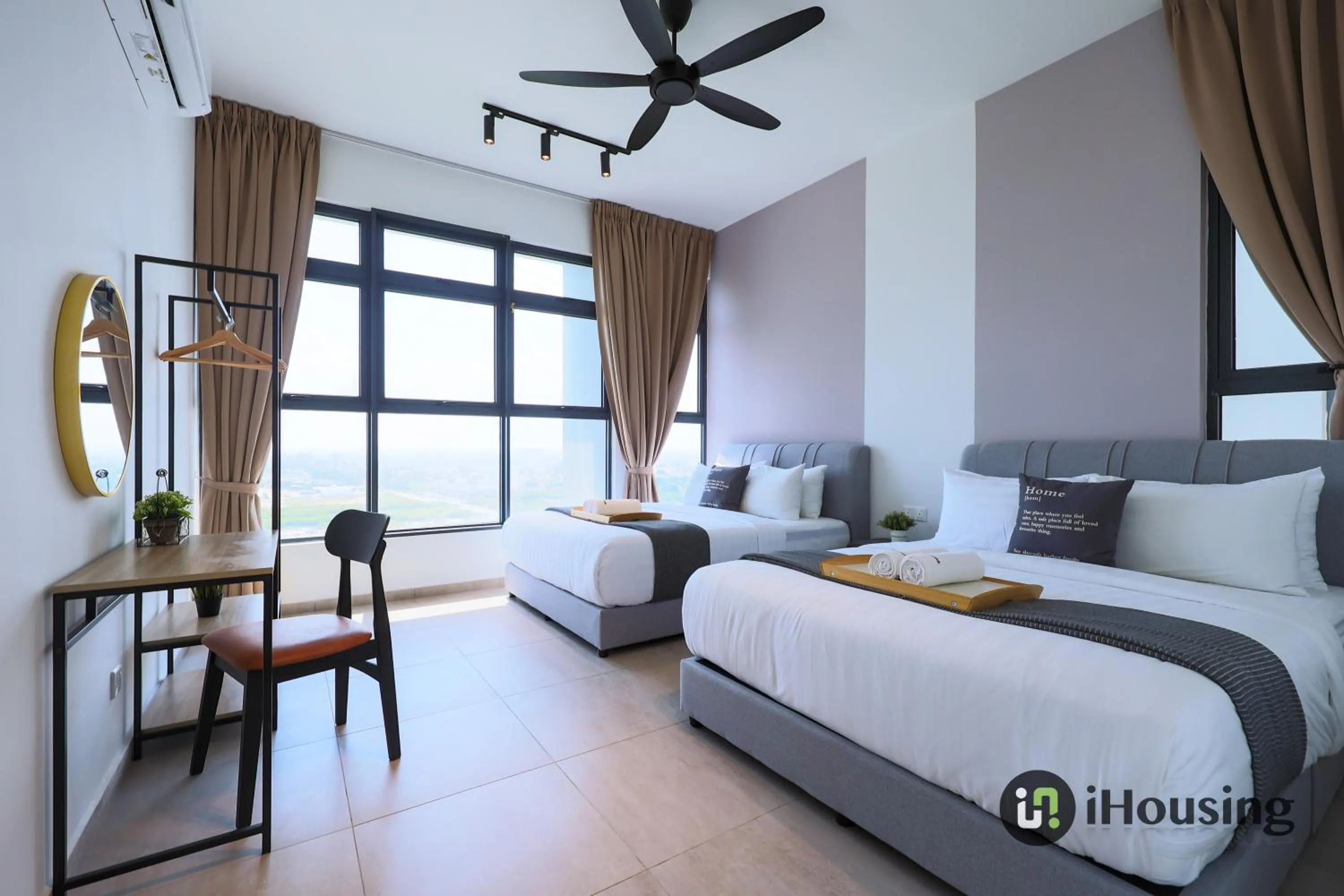 Bed in Atlantis Residence Premium By I Housing