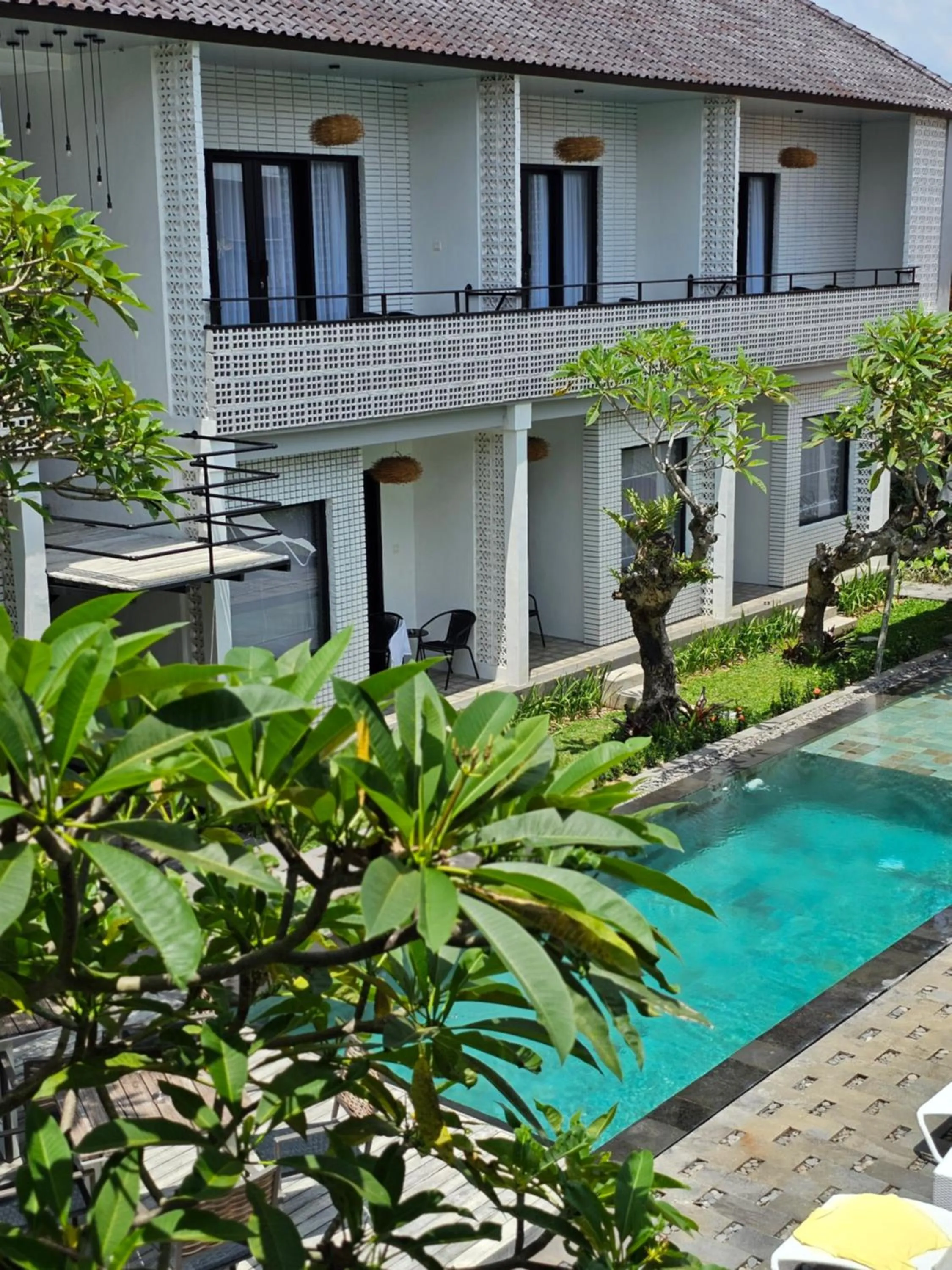 Garden view in Chandi Hotel Ubud