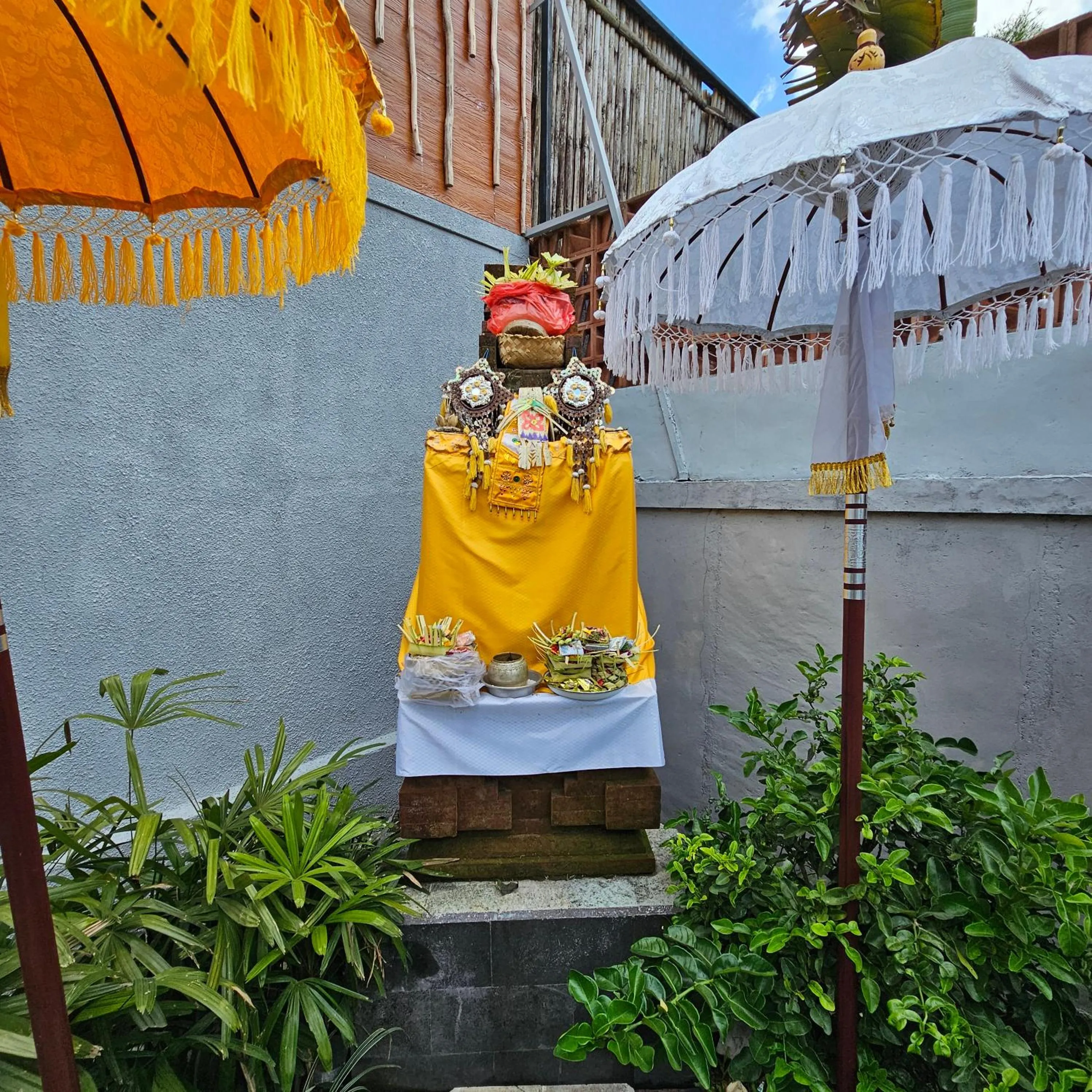 Decorative detail in Chandi Hotel Ubud
