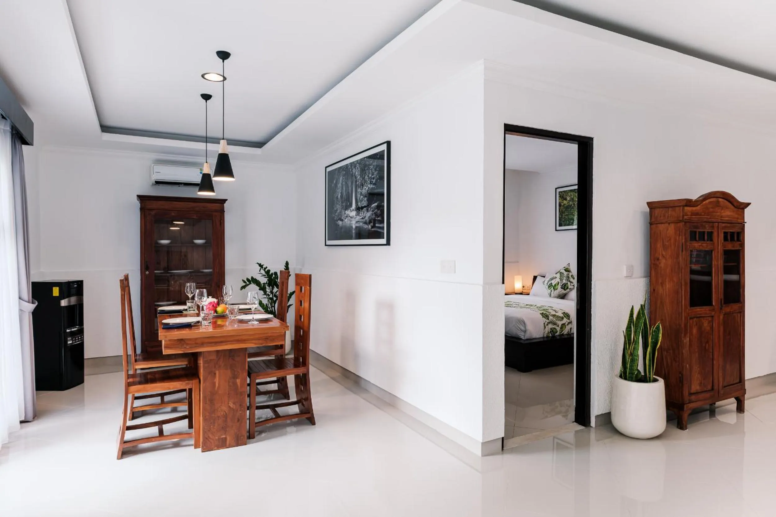 Dinner, Bed in Chandi Hotel Ubud