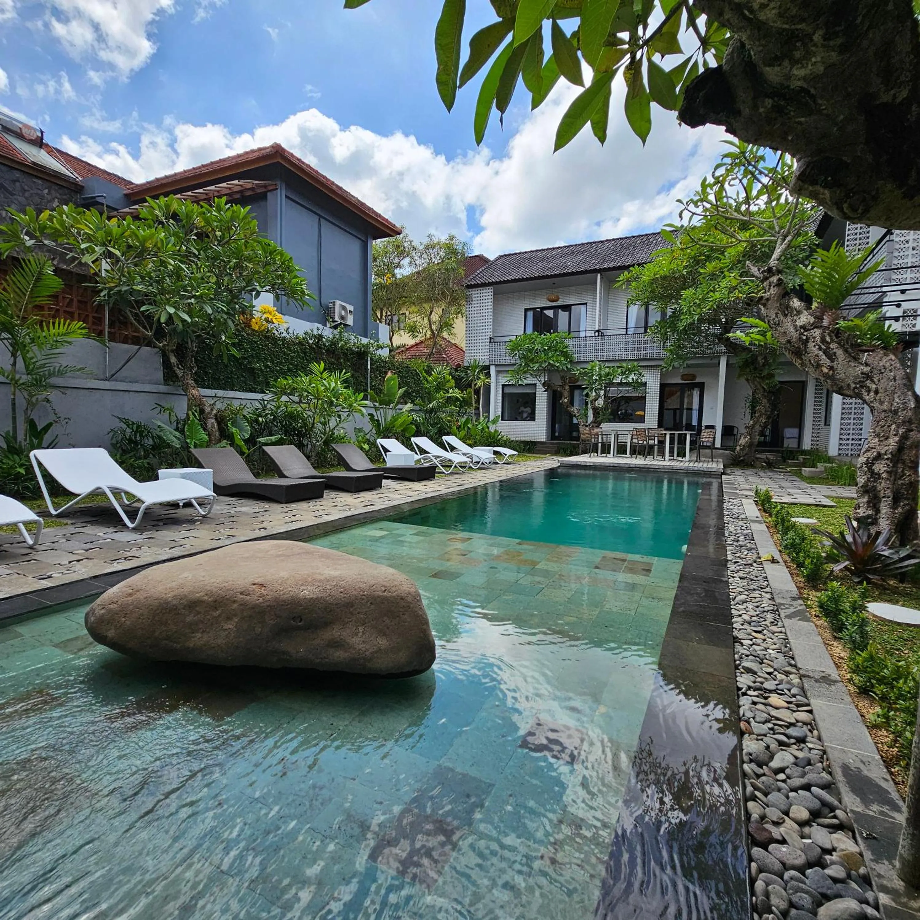 Swimming pool in Chandi Hotel Ubud