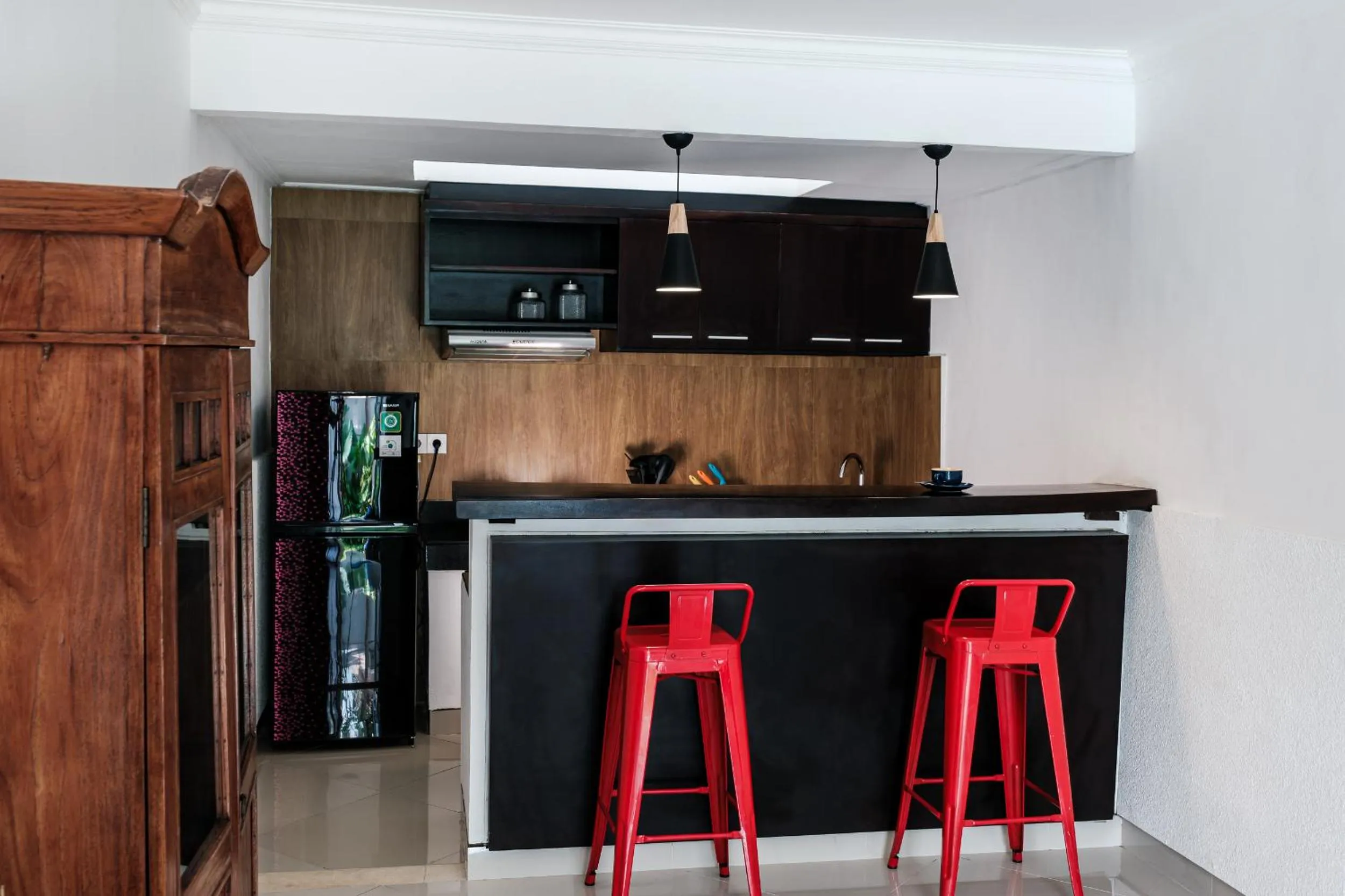 kitchen in Chandi Hotel Ubud