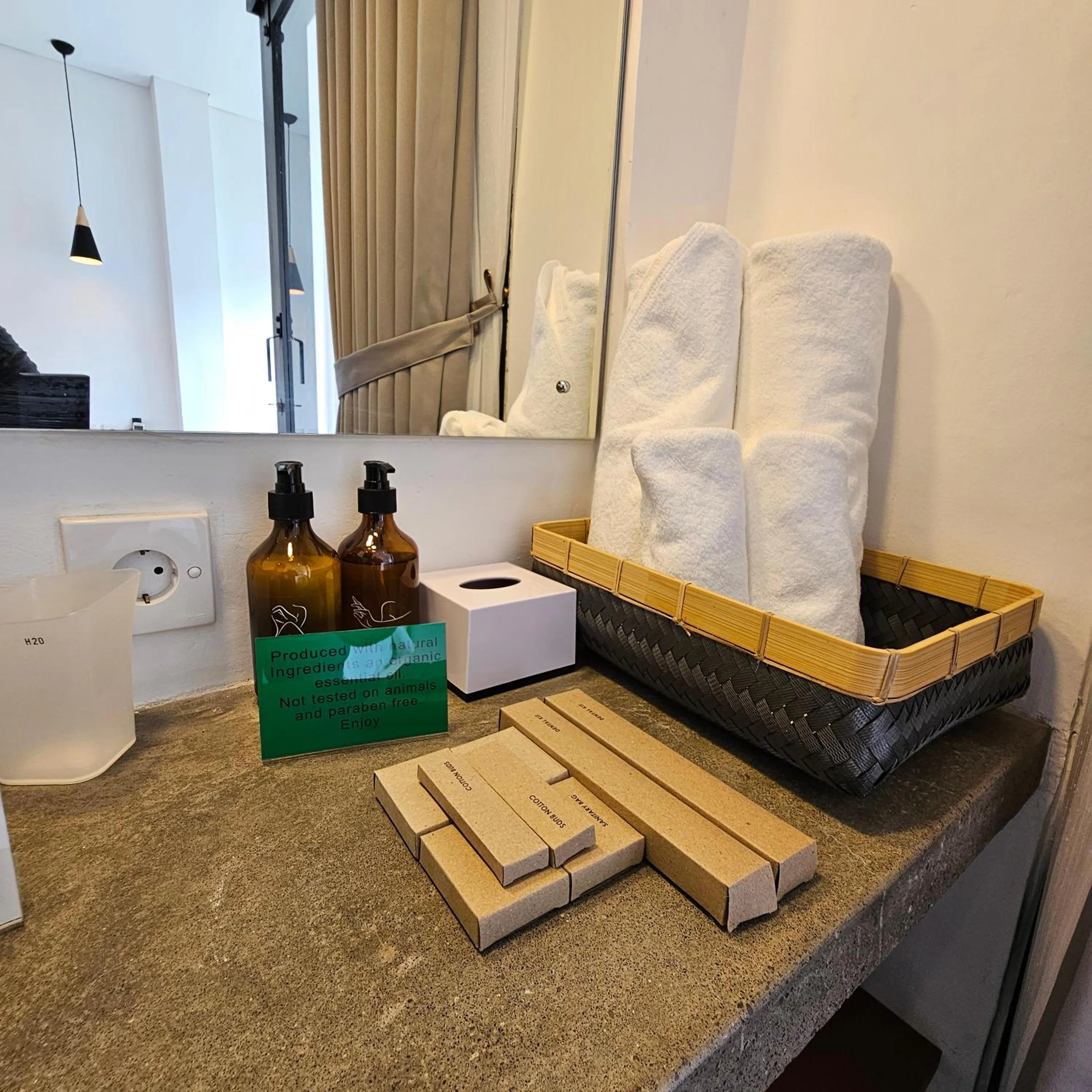 towels in Chandi Hotel Ubud