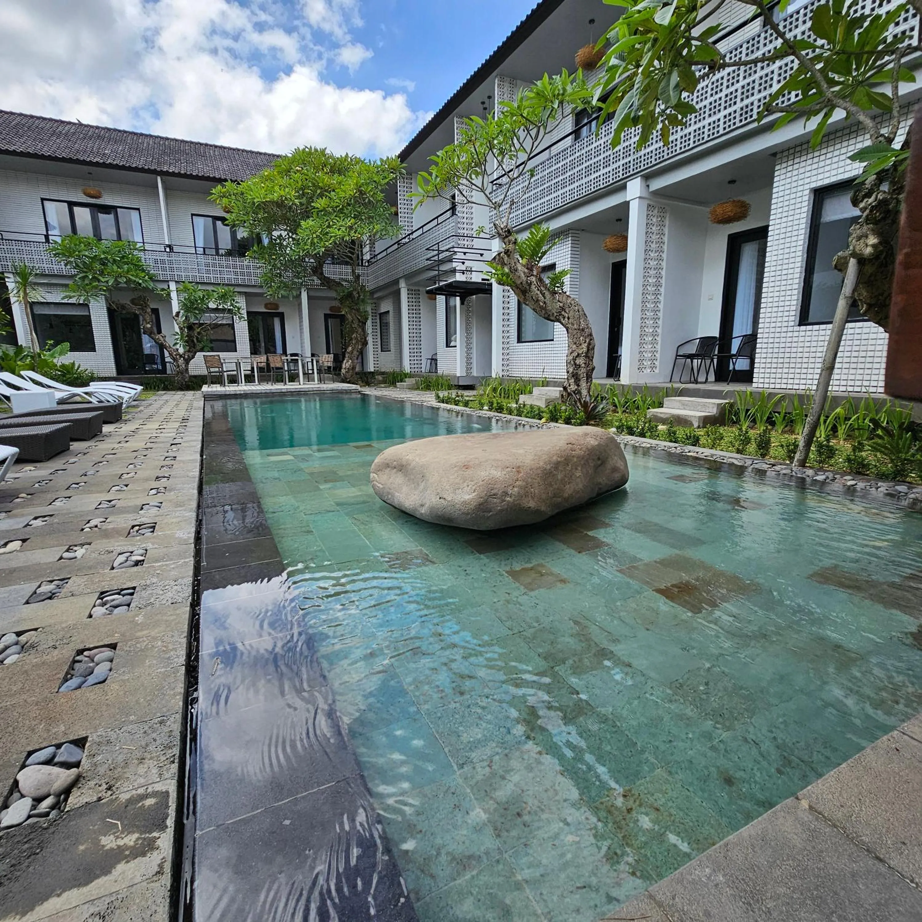 Swimming pool in Chandi Hotel Ubud