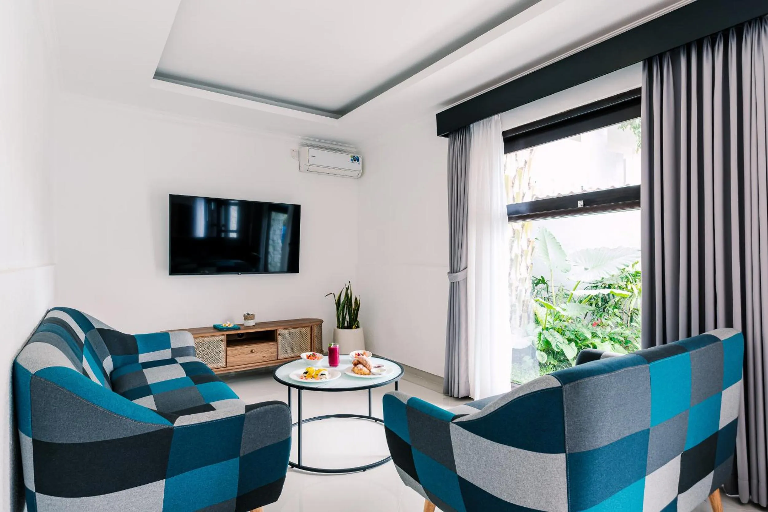 Living room in Chandi Hotel Ubud