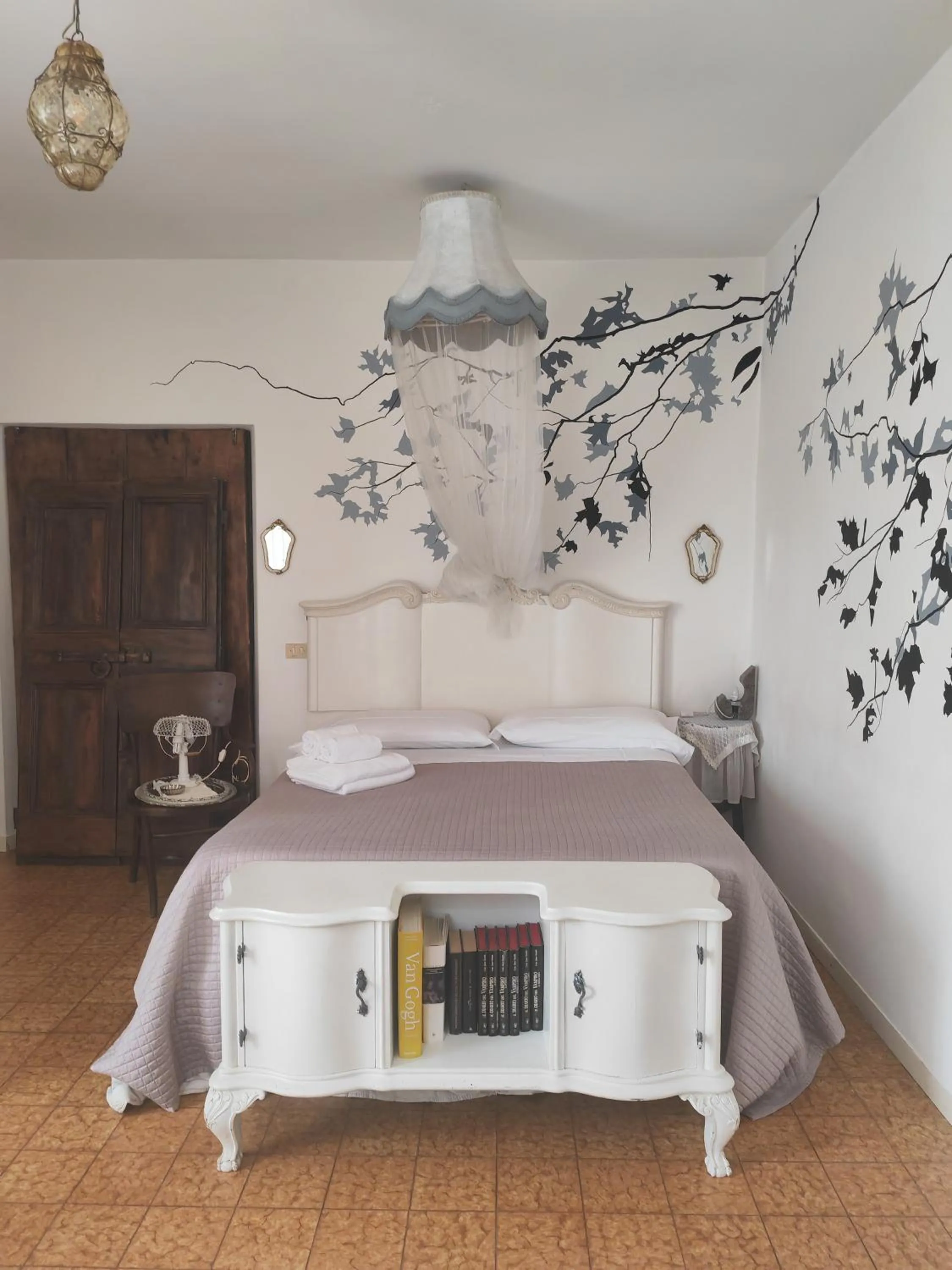 Bed in B&B LaMaGia di Corte Moronati