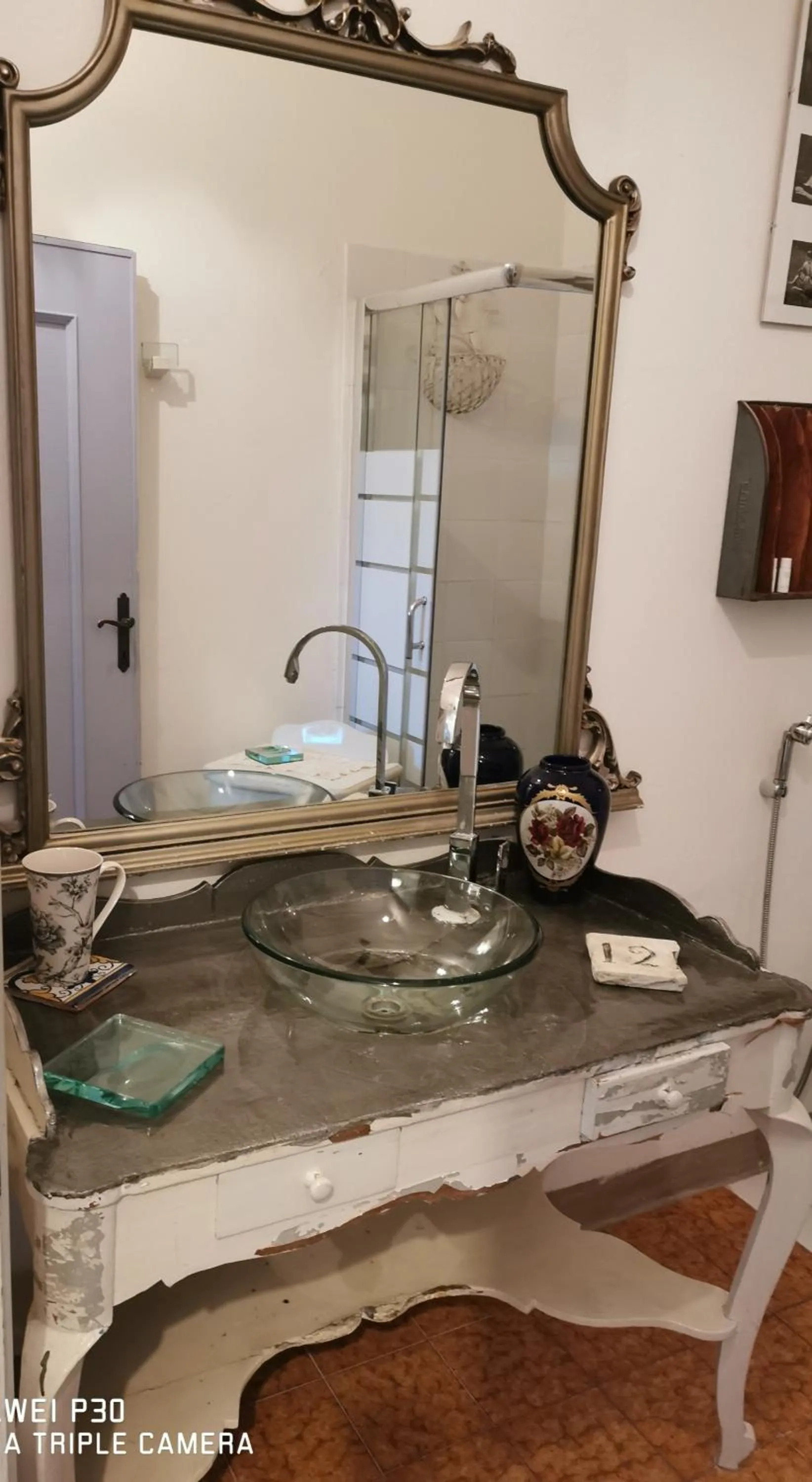 Bathroom in B&B LaMaGia di Corte Moronati