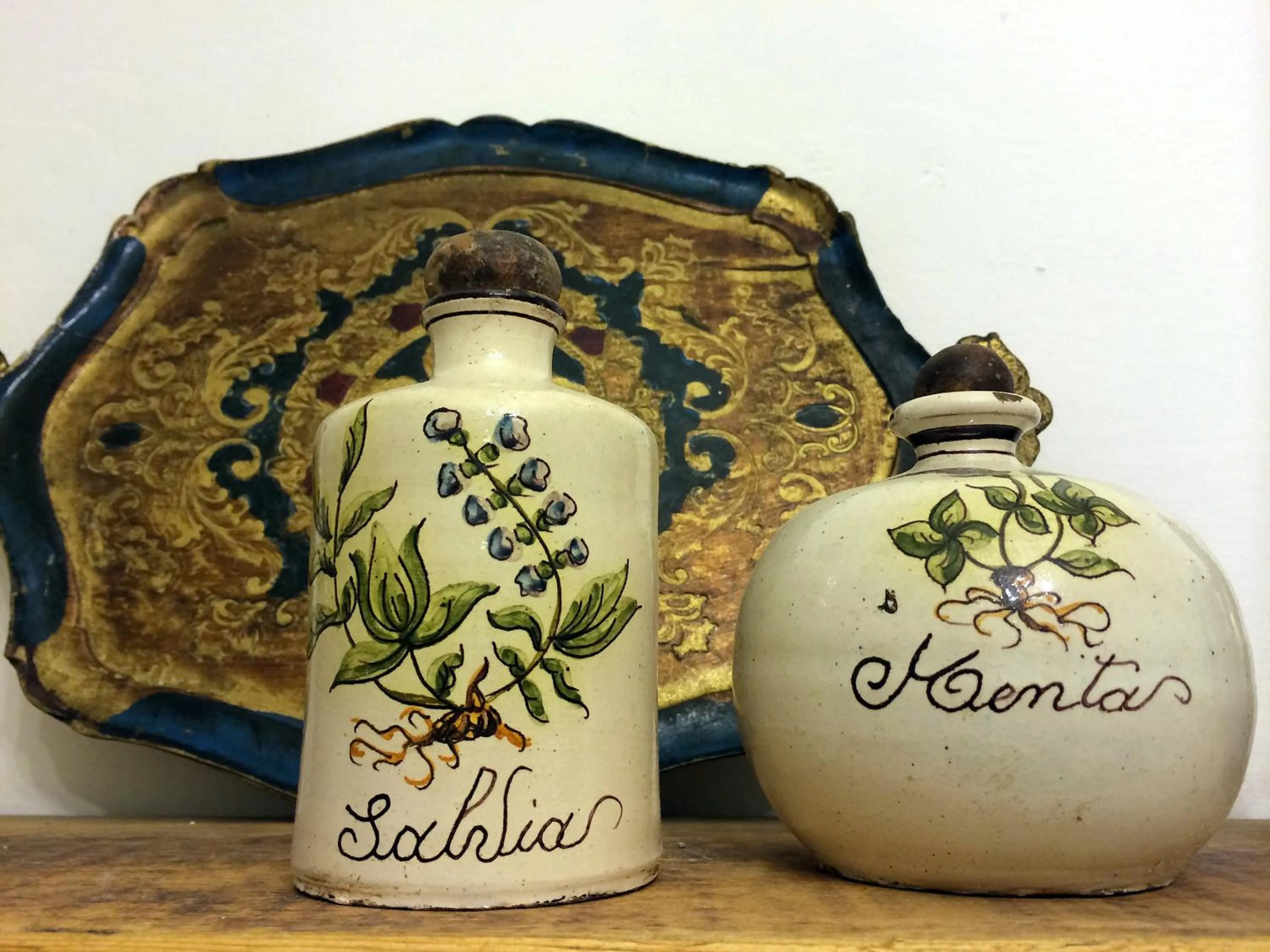 Decorative detail in B&B LaMaGia di Corte Moronati