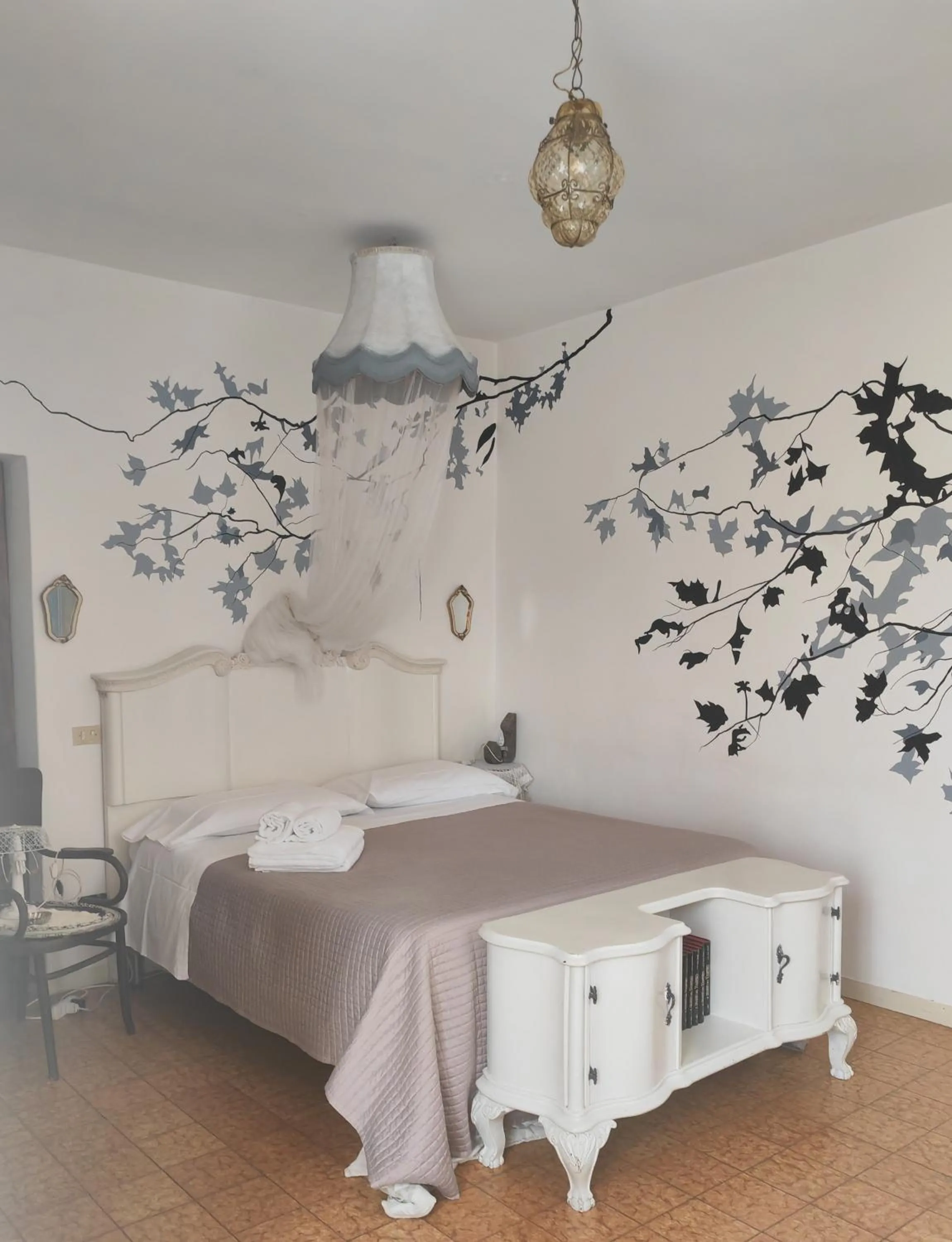 Bed in B&B LaMaGia di Corte Moronati