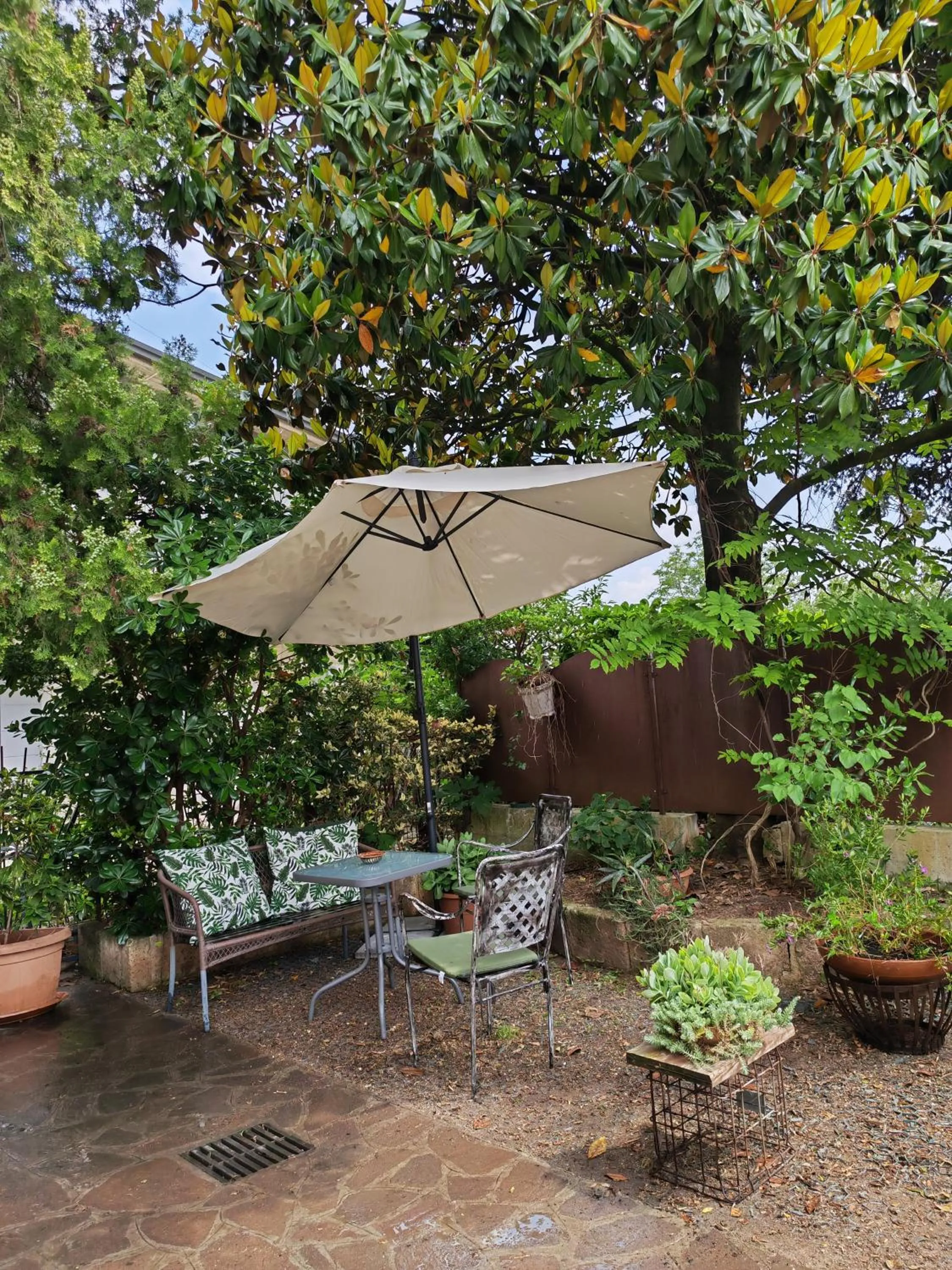 Garden in B&B LaMaGia di Corte Moronati