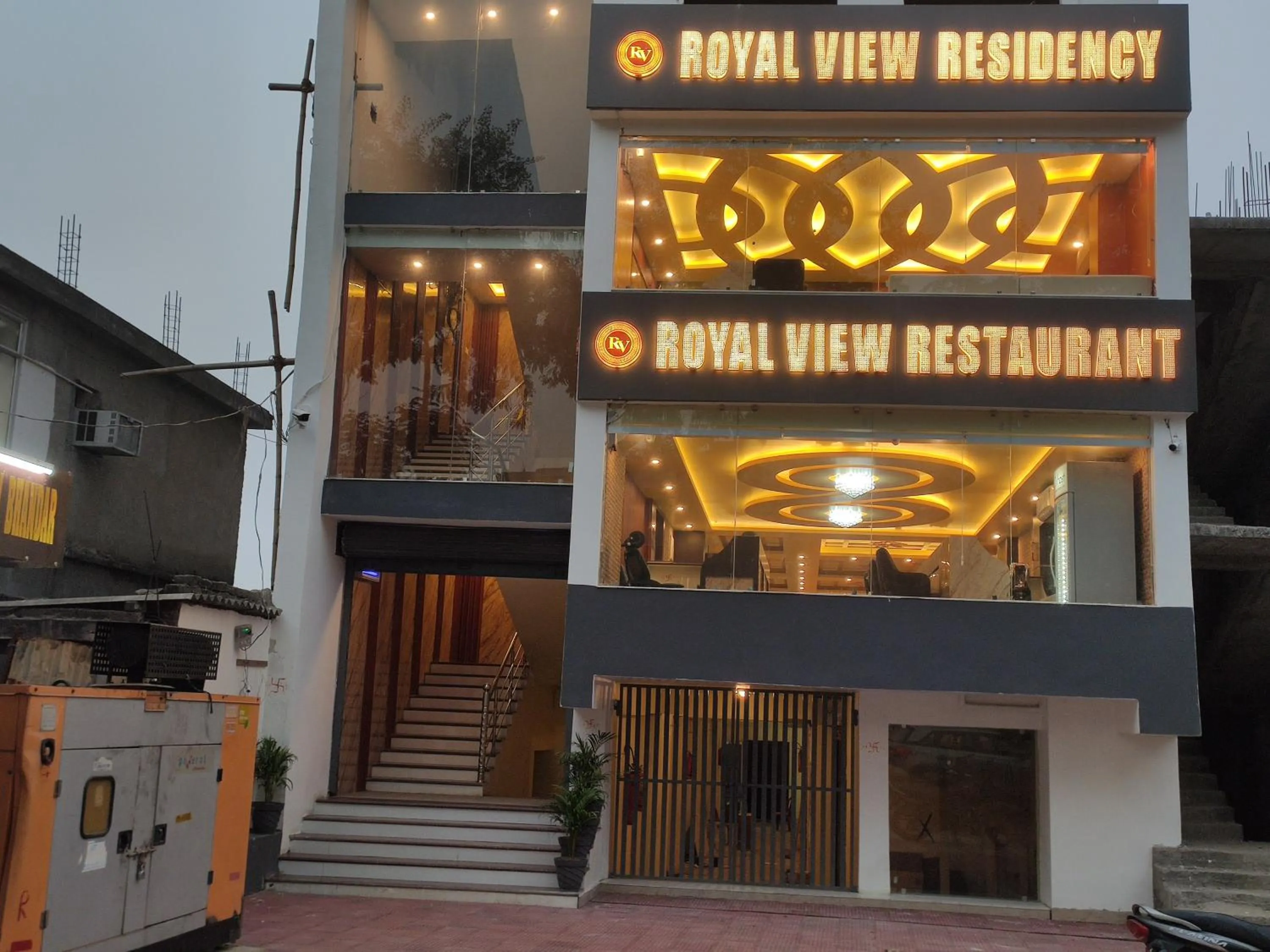 Facade/entrance in Royal View Residency