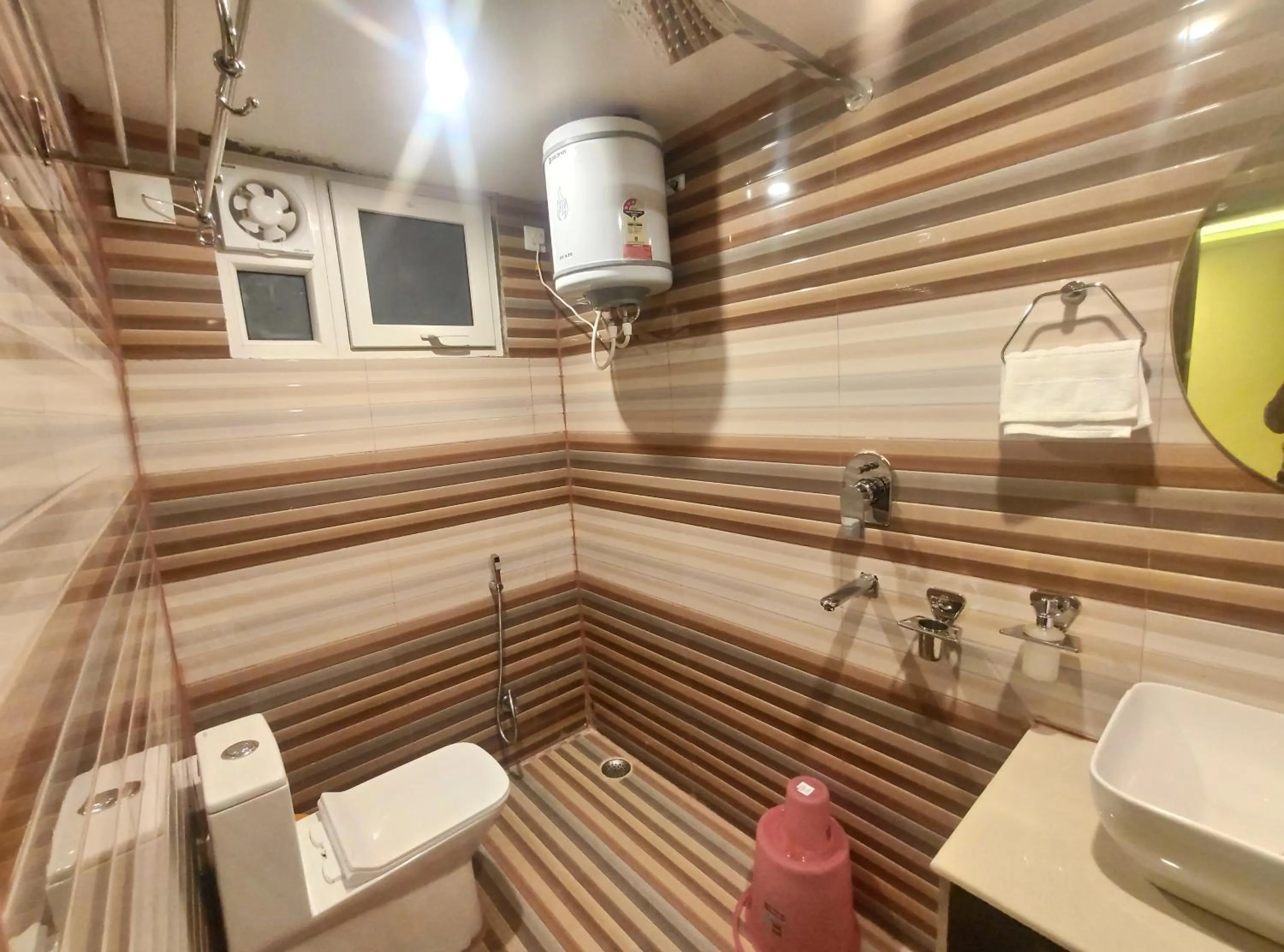 Shower in Royal View Residency