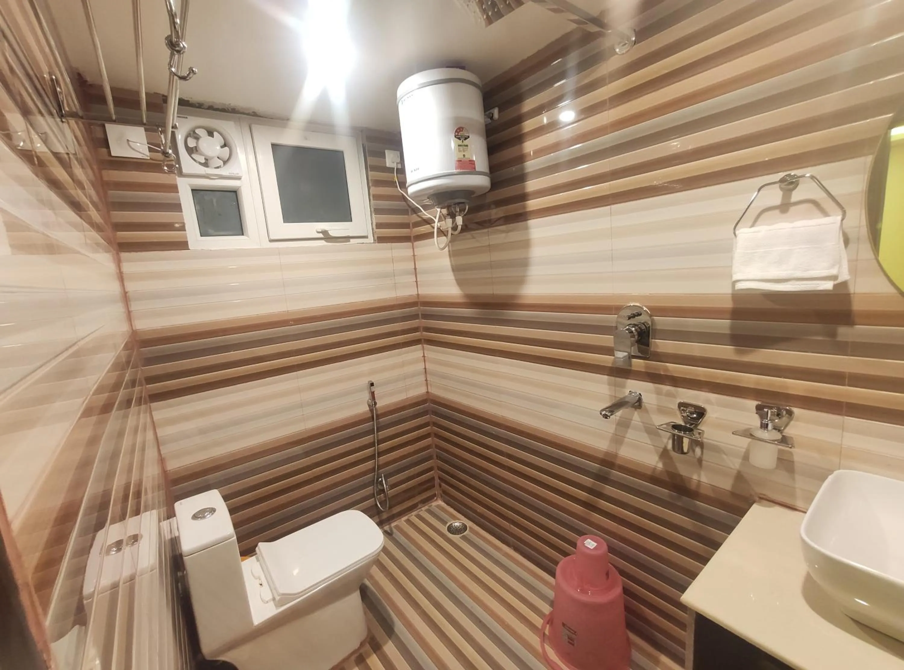 Shower in Royal View Residency