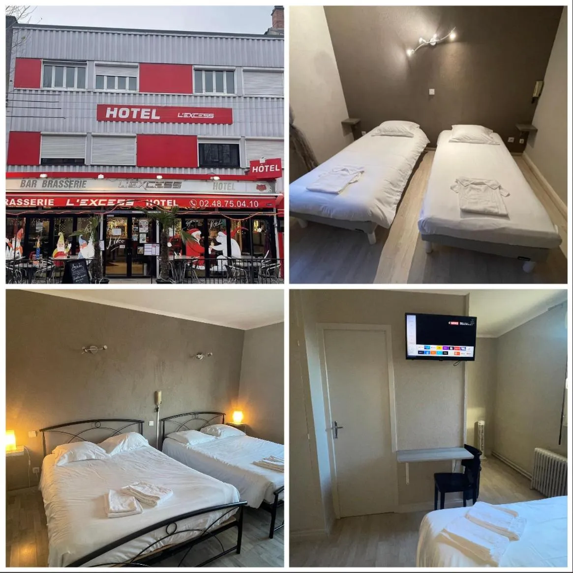 Bed in L'Excess Hotel