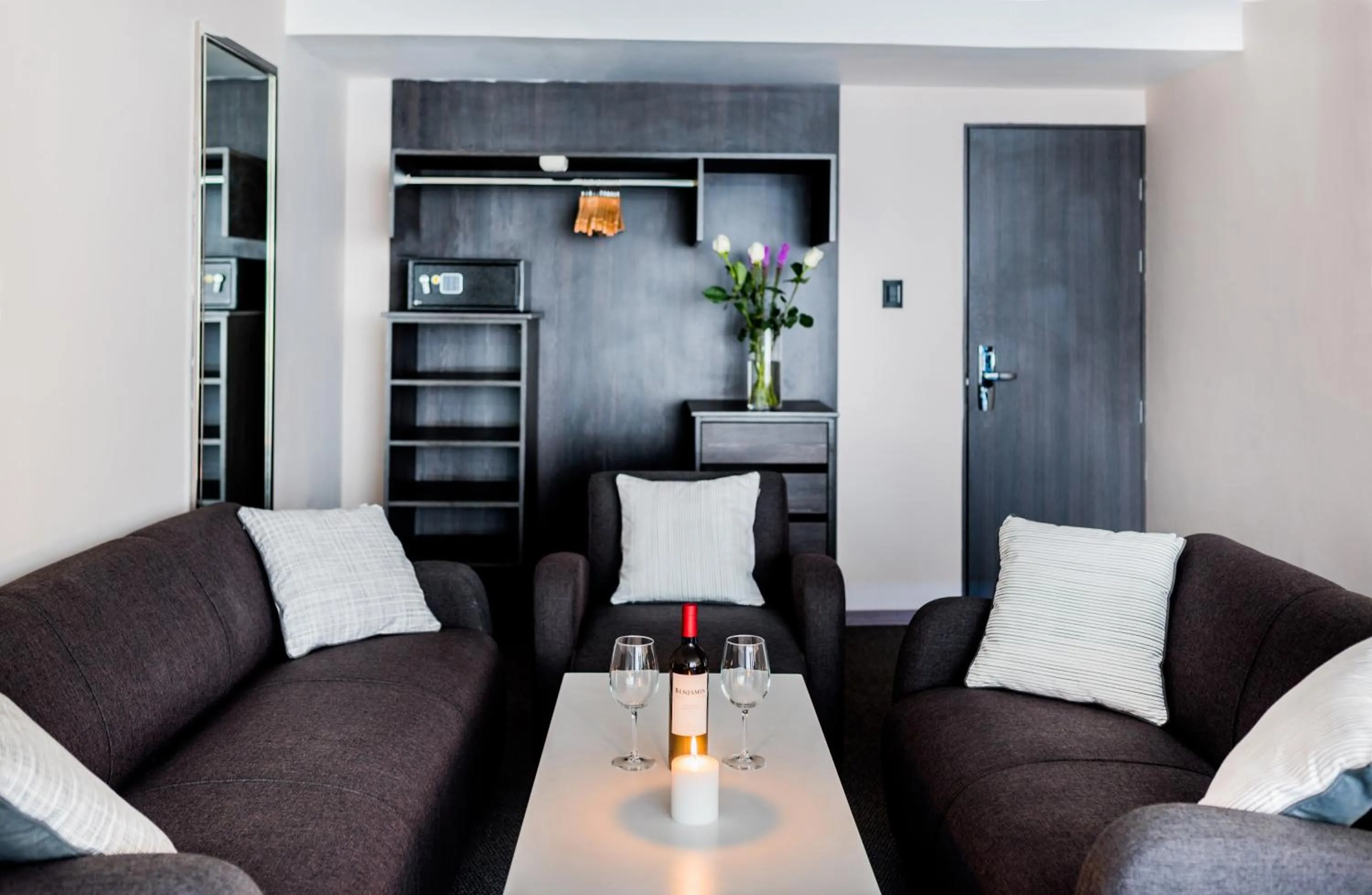 Living room in Hotel Viza