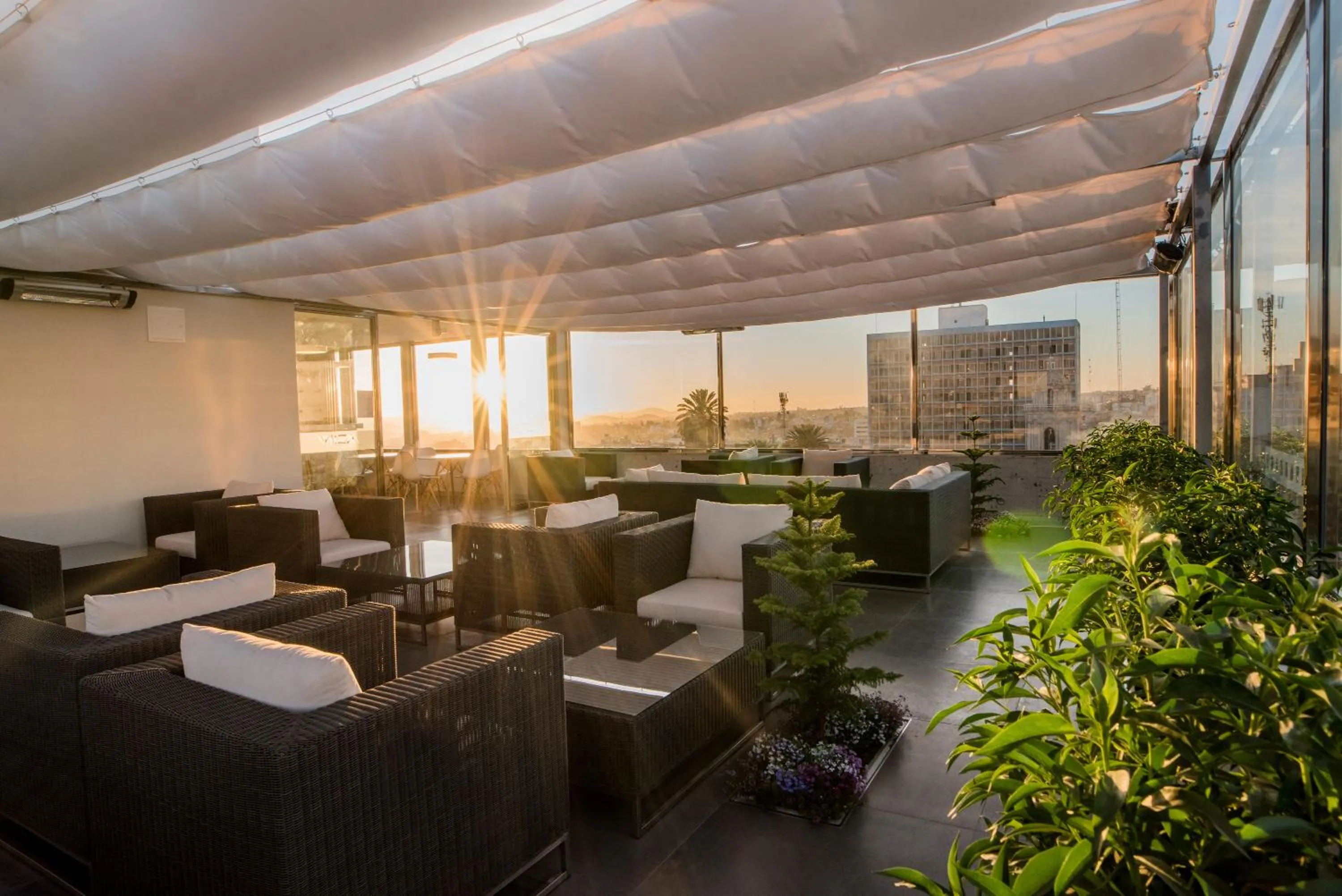 Balcony/Terrace in Hotel Viza