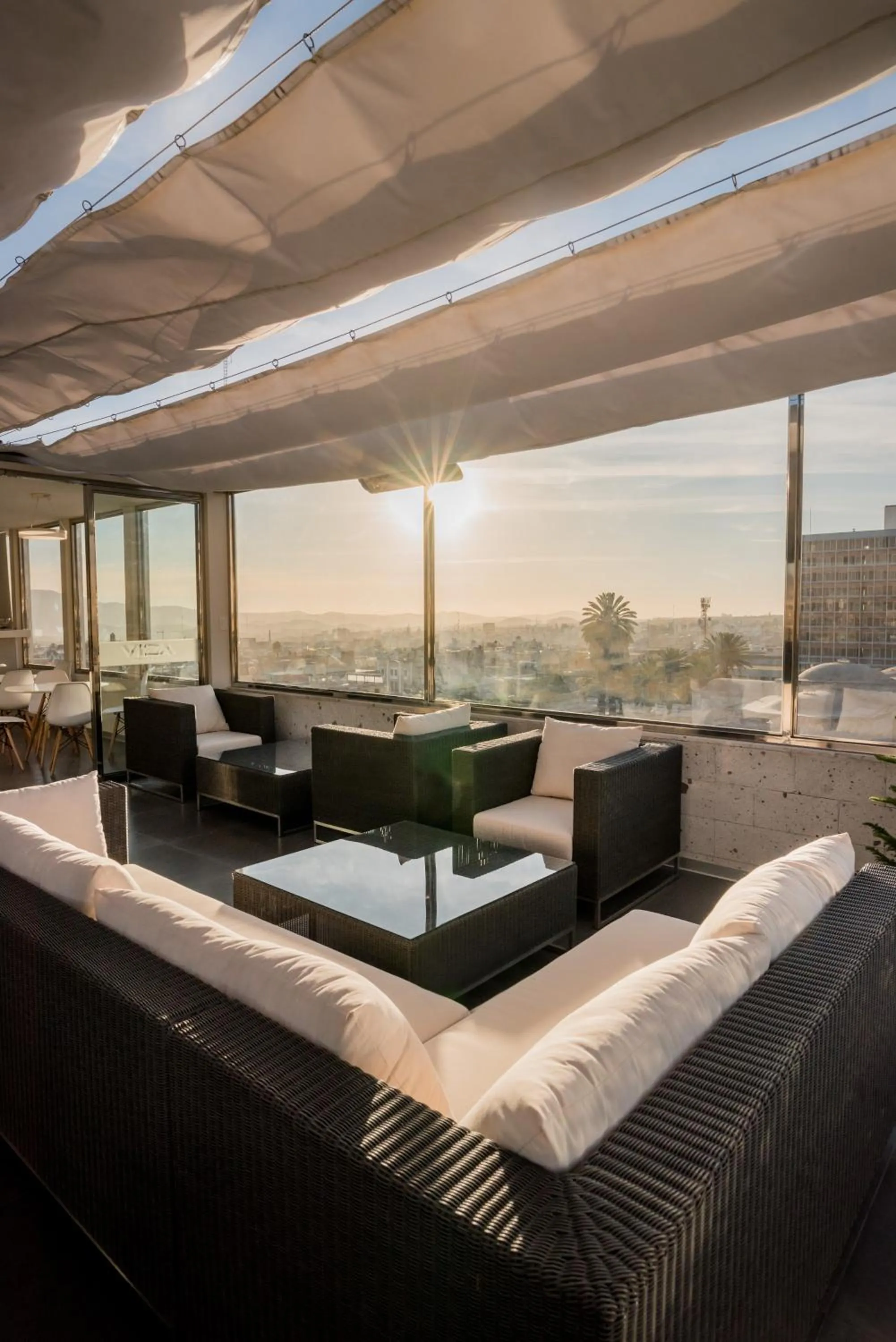 Balcony/Terrace in Hotel Viza