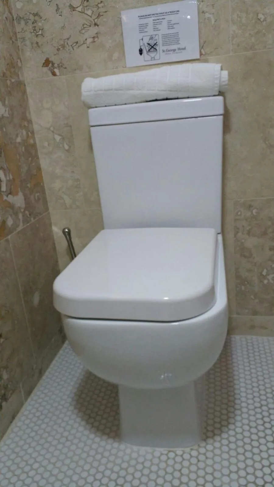 Toilet in St George Hotel Great Yarmouth