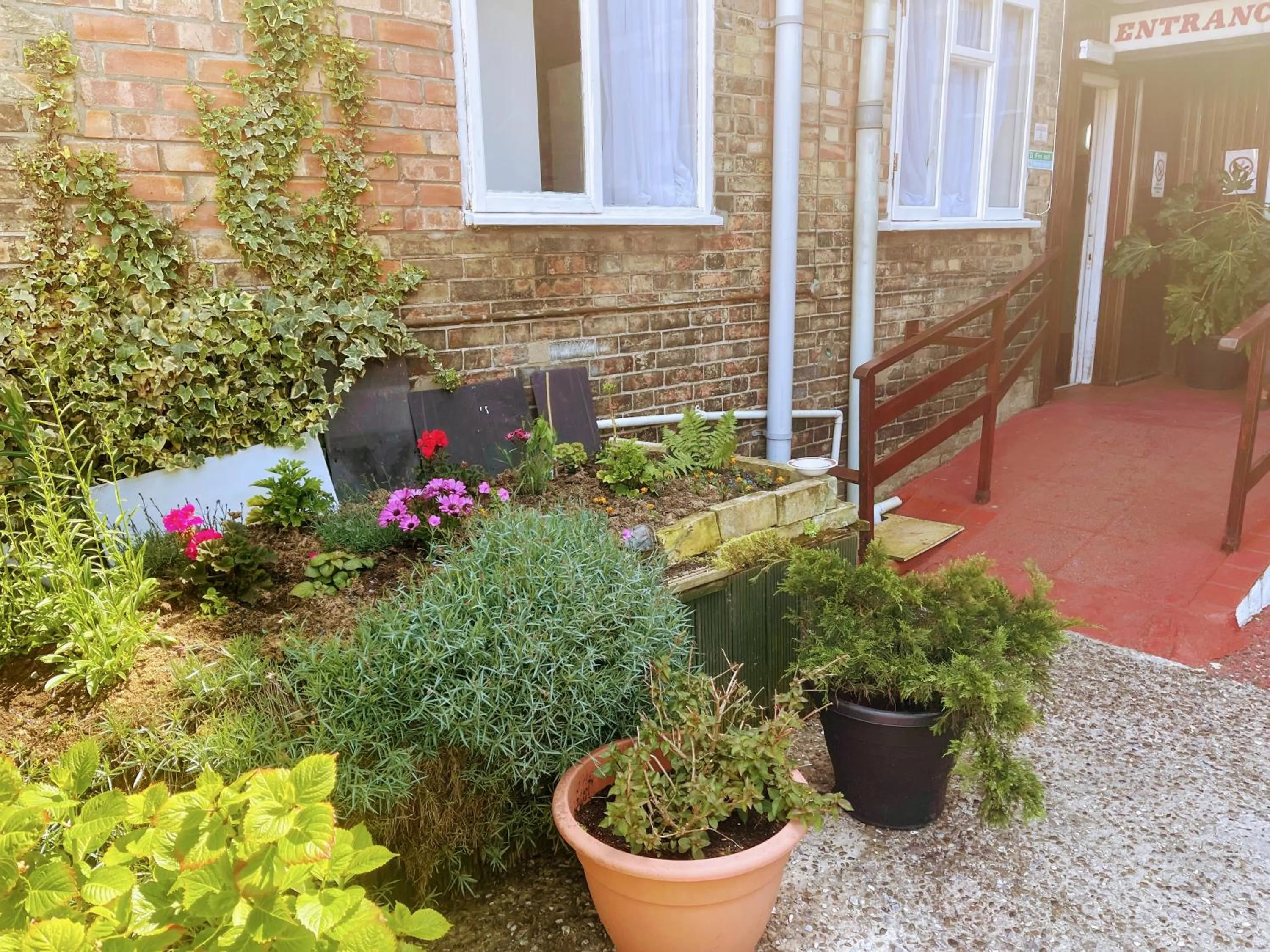 Garden in St George Hotel Great Yarmouth