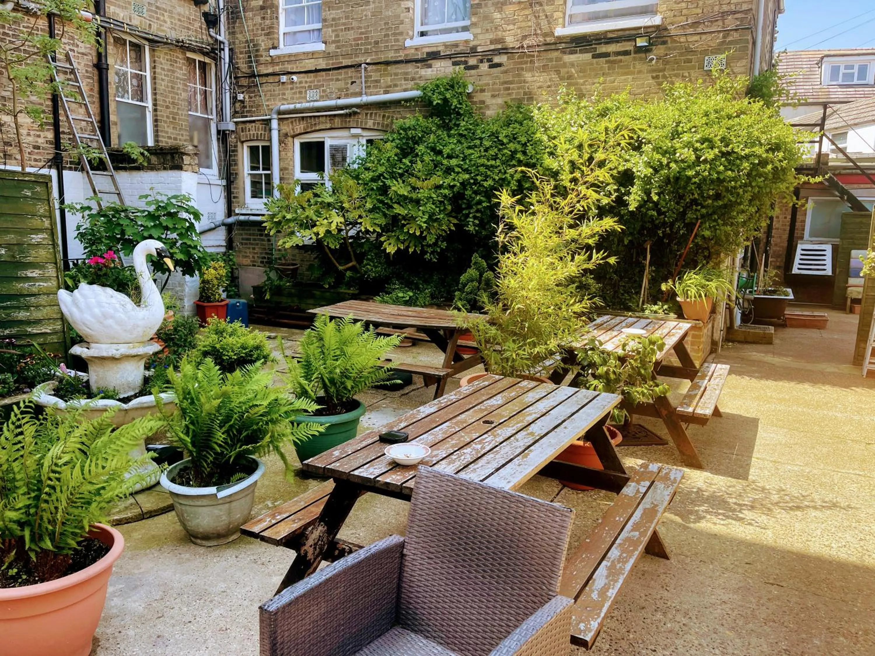 Garden in St George Hotel Great Yarmouth