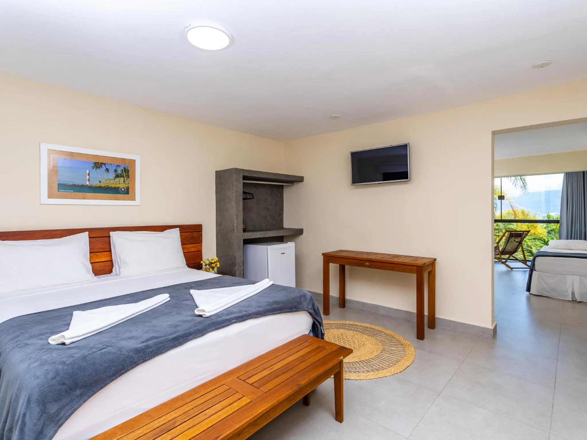 Photo of the whole room, Bed in Eco Baepi Residence