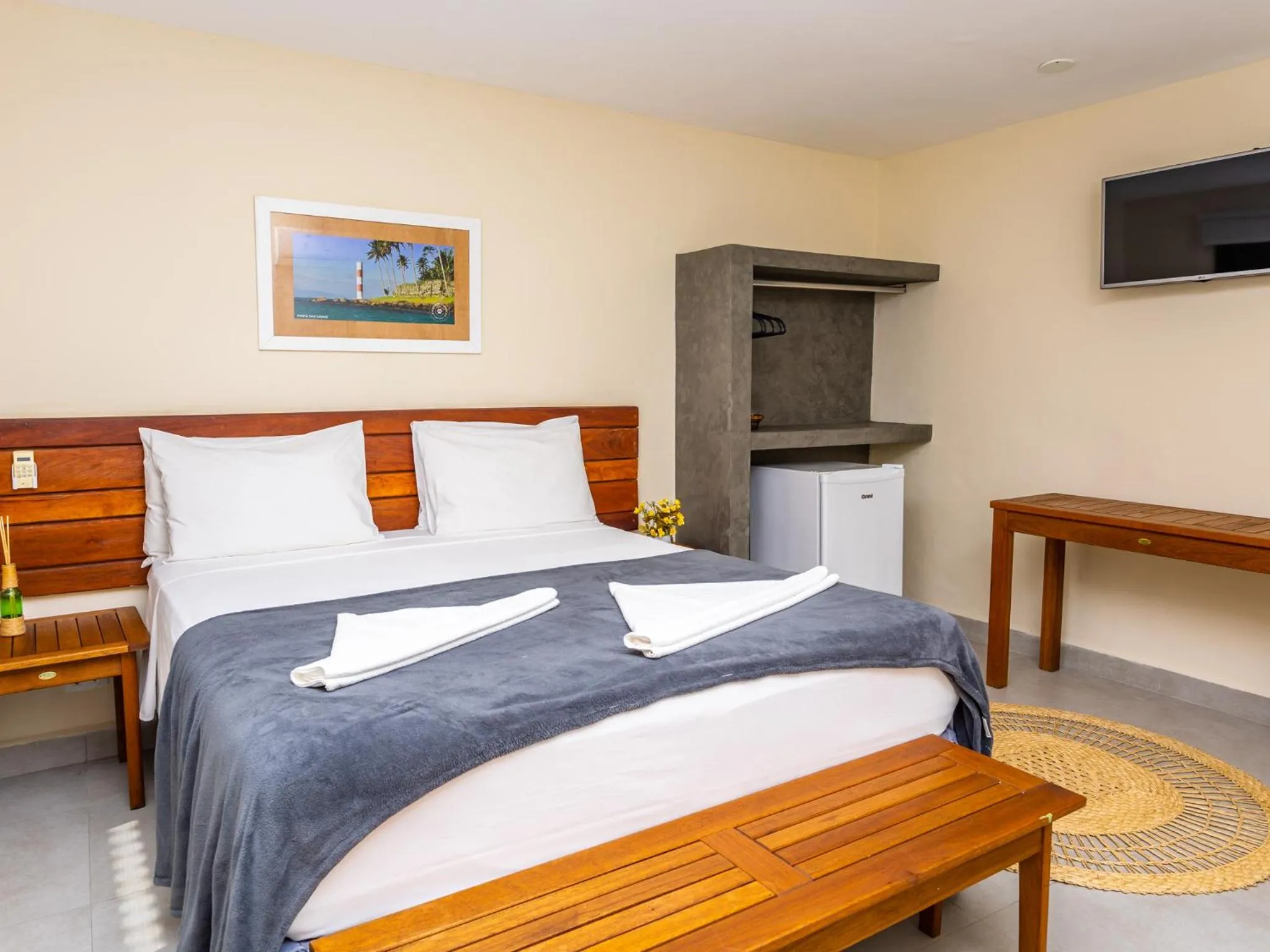 Photo of the whole room, Bed in Eco Baepi Residence