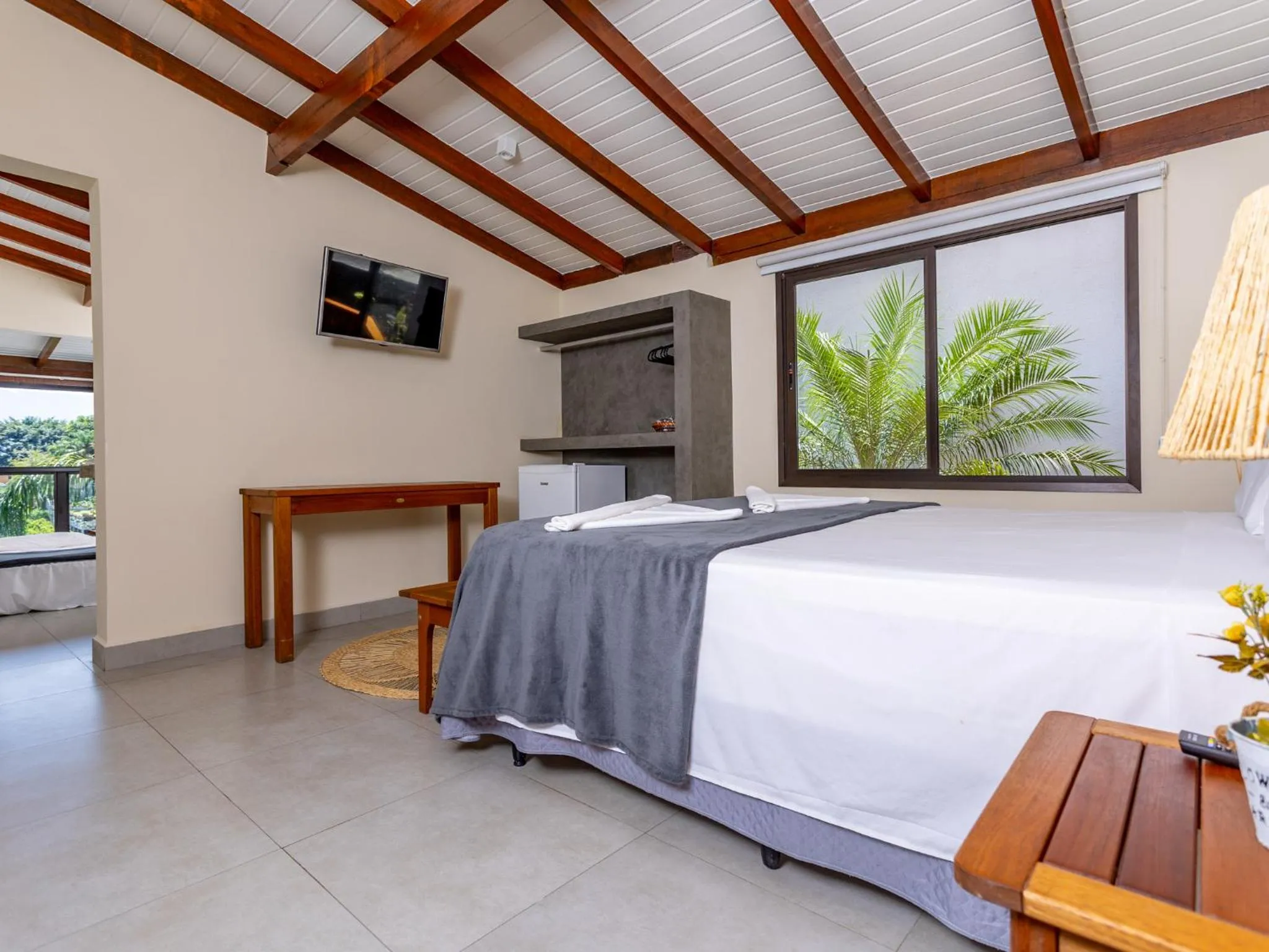 TV and multimedia, Bed in Eco Baepi Residence