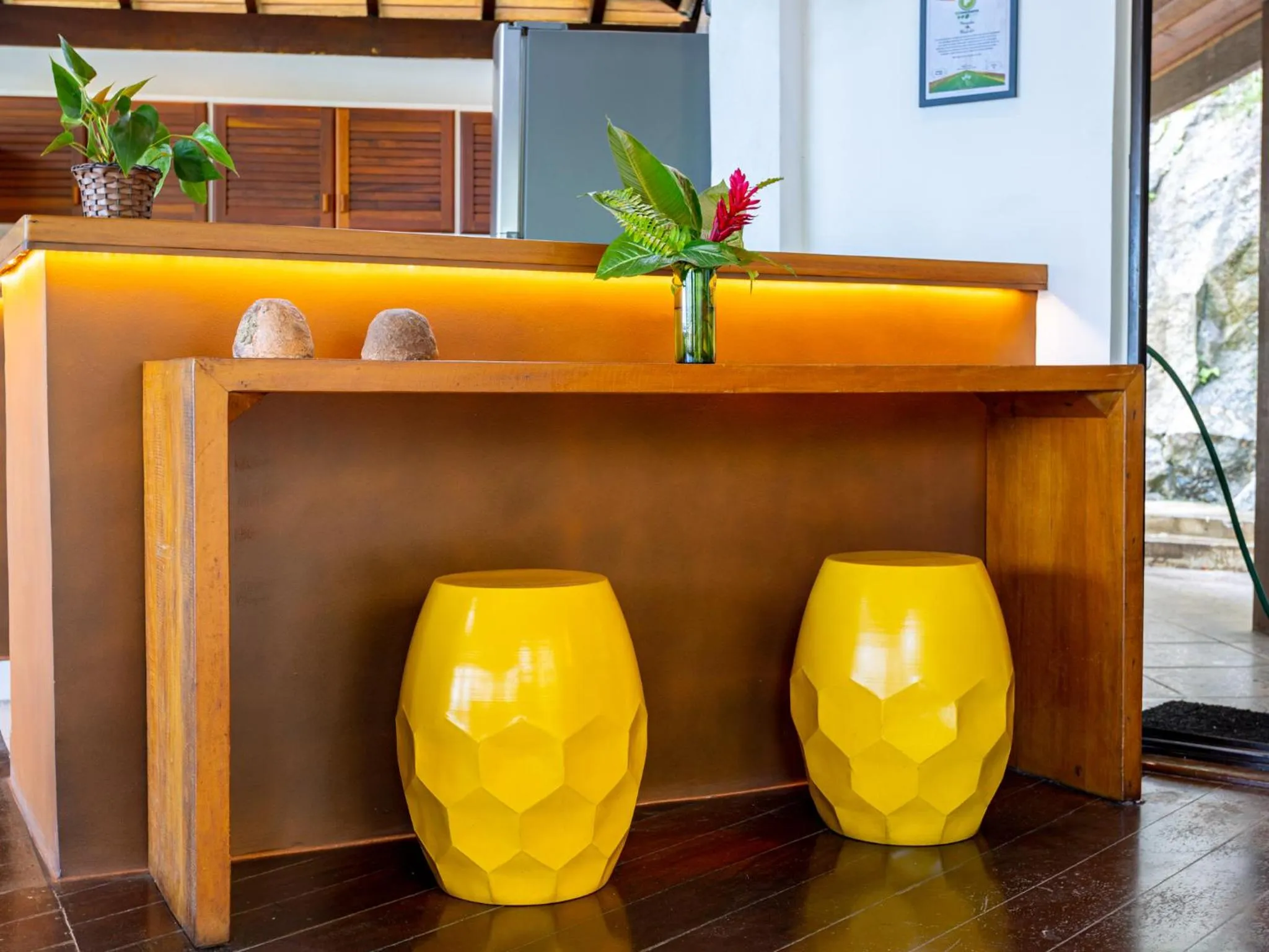 Decorative detail in Eco Baepi Residence