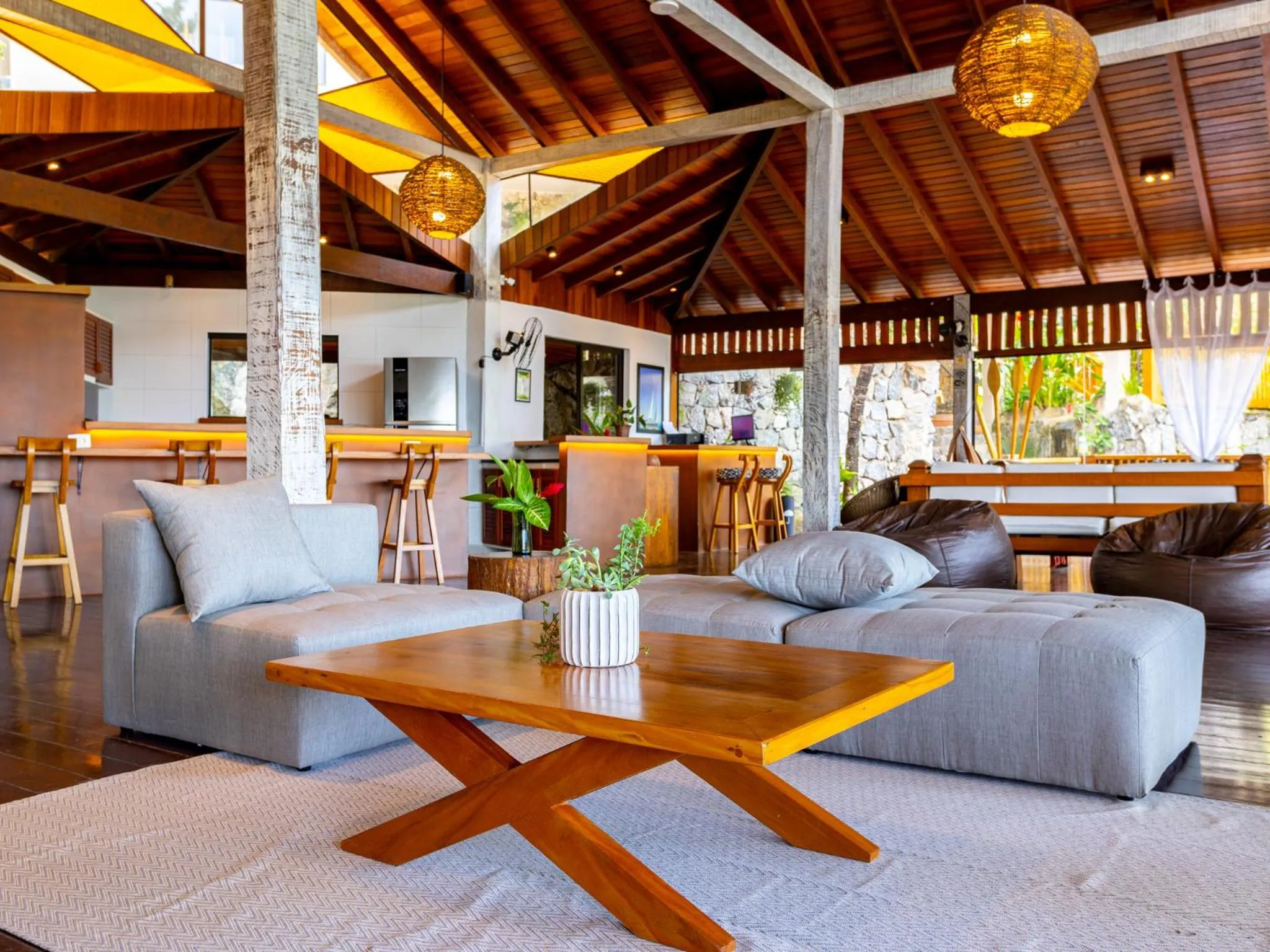 Living room in Eco Baepi Residence
