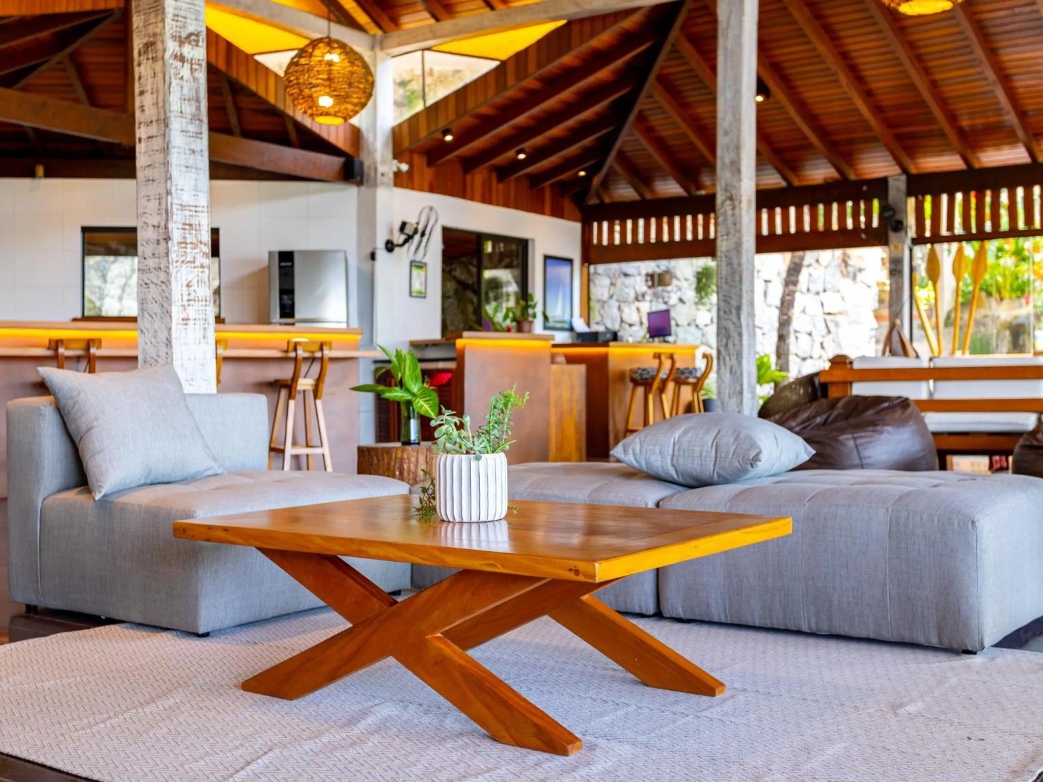 Living room in Eco Baepi Residence