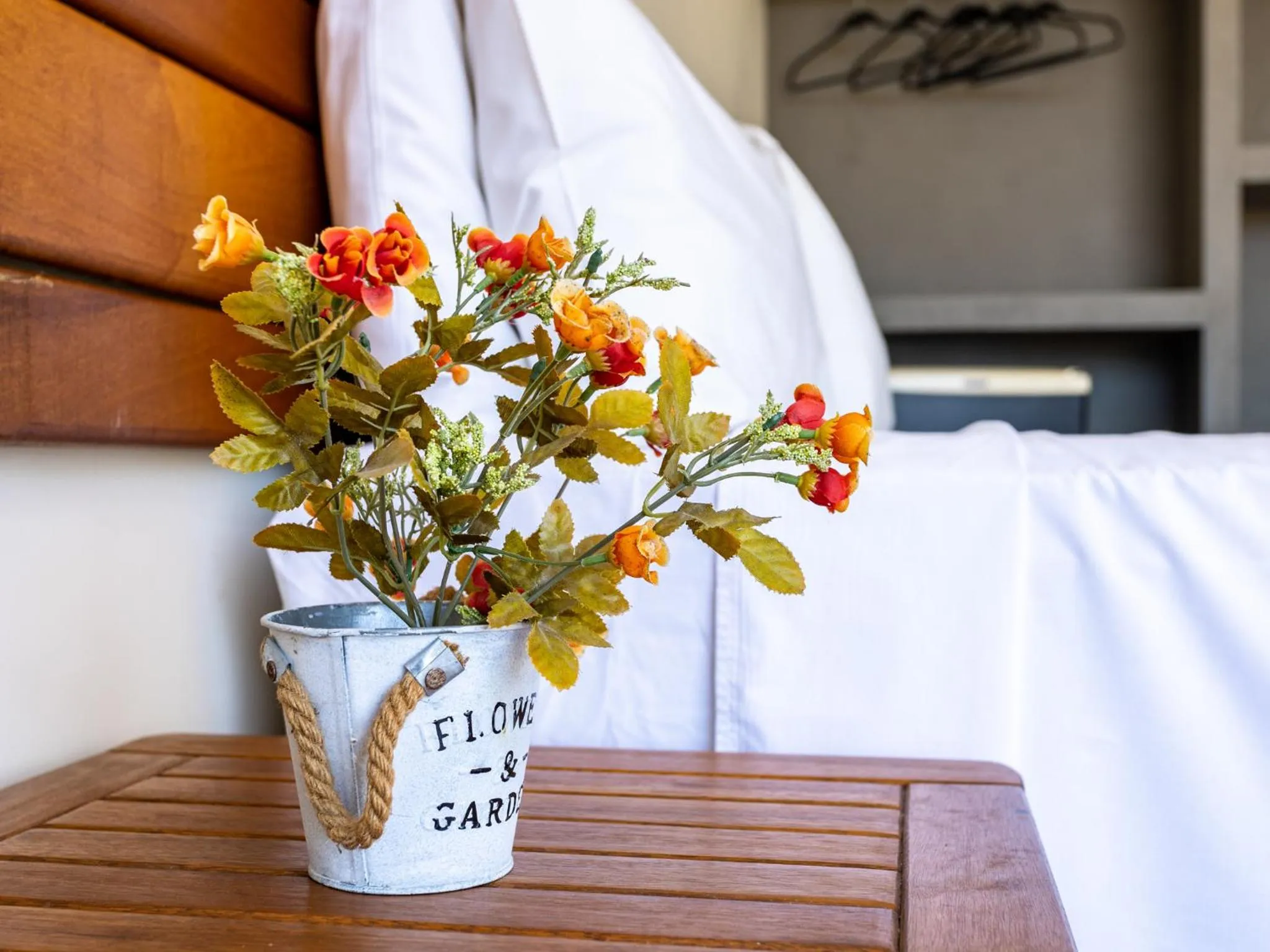 Decorative detail, Bed in Eco Baepi Residence