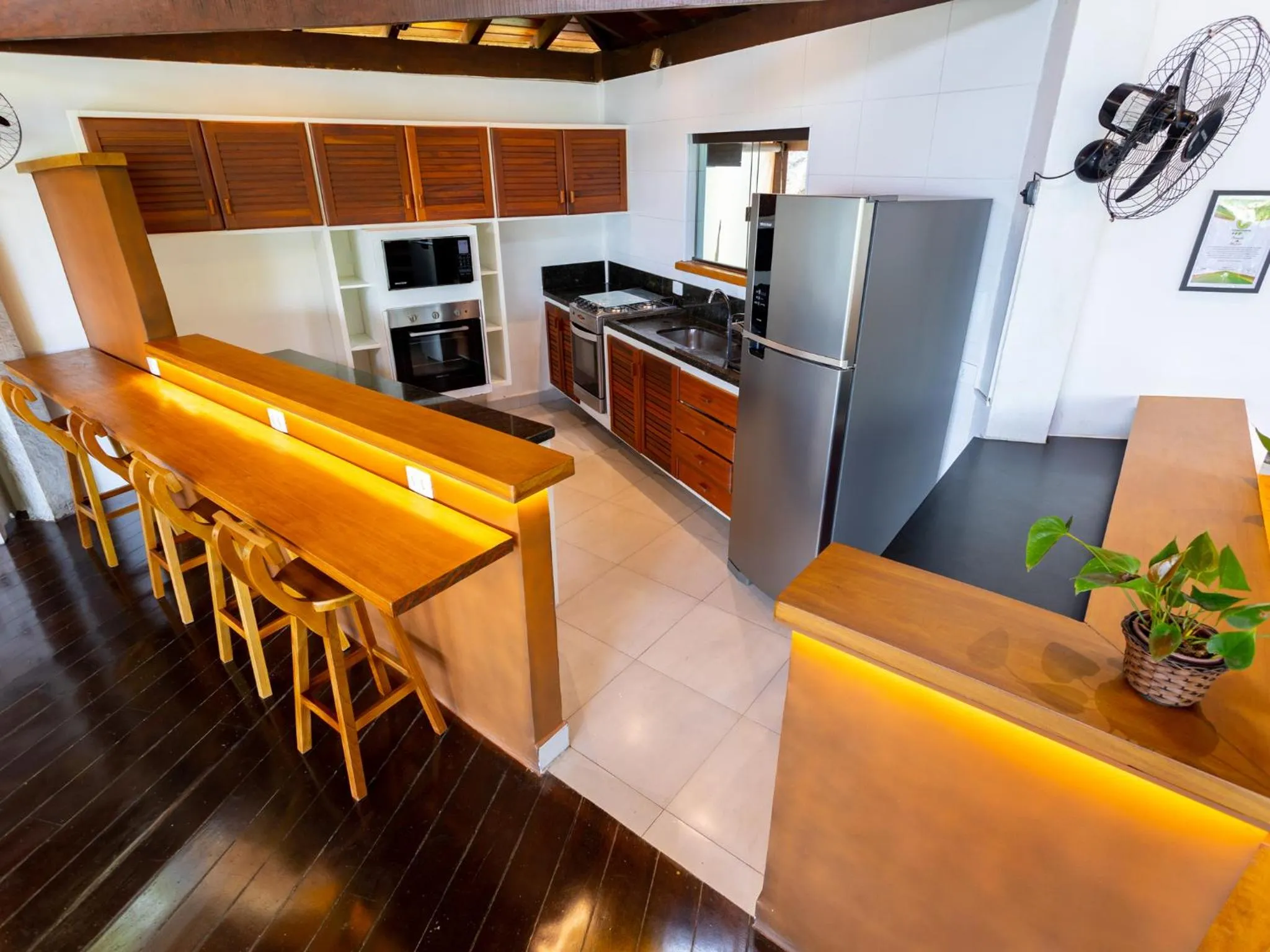 Kitchen or kitchenette in Eco Baepi Residence
