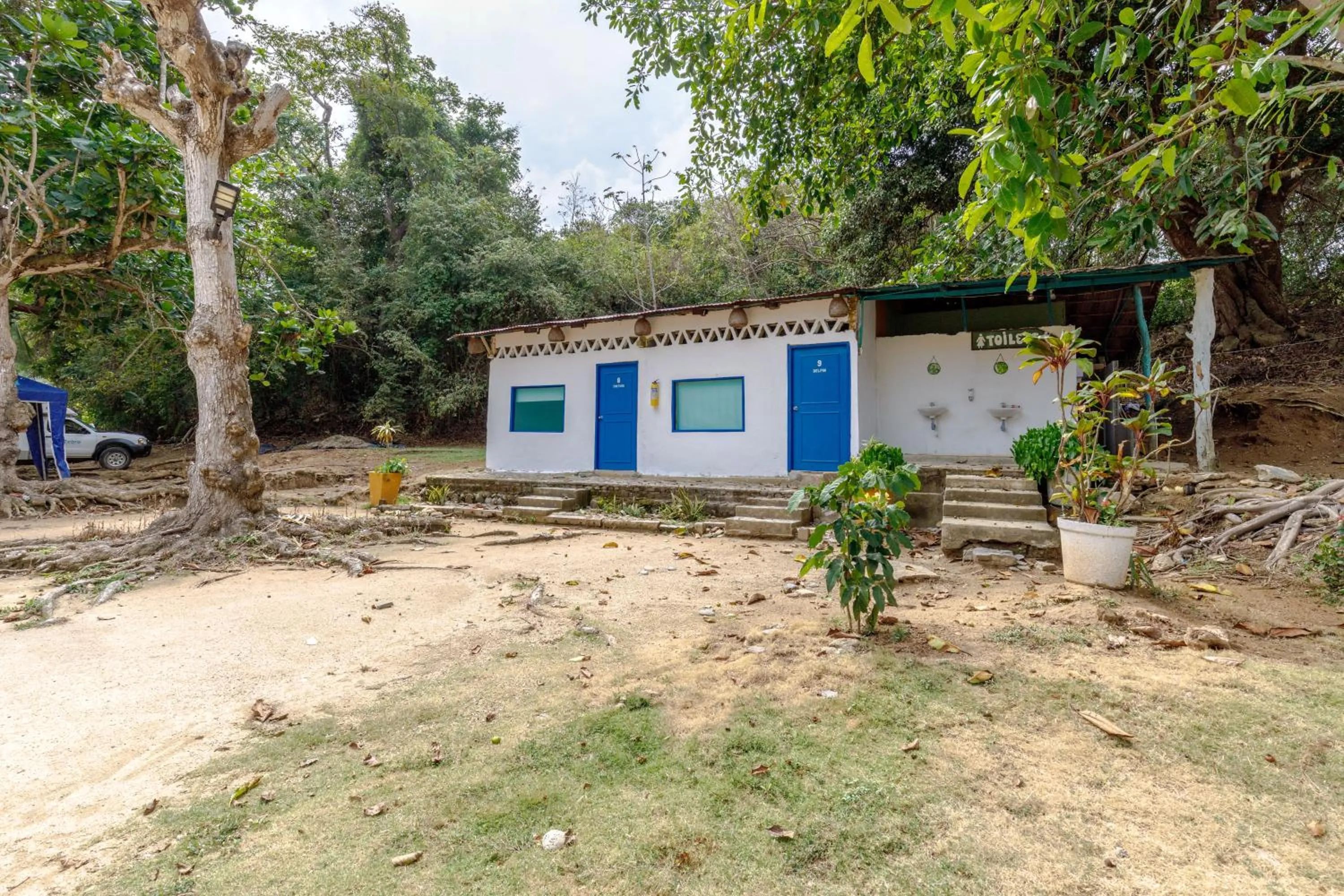 Area and facilities in CASA DE CAMPO CASTILLETE dentro del PARQUE TAYRONA