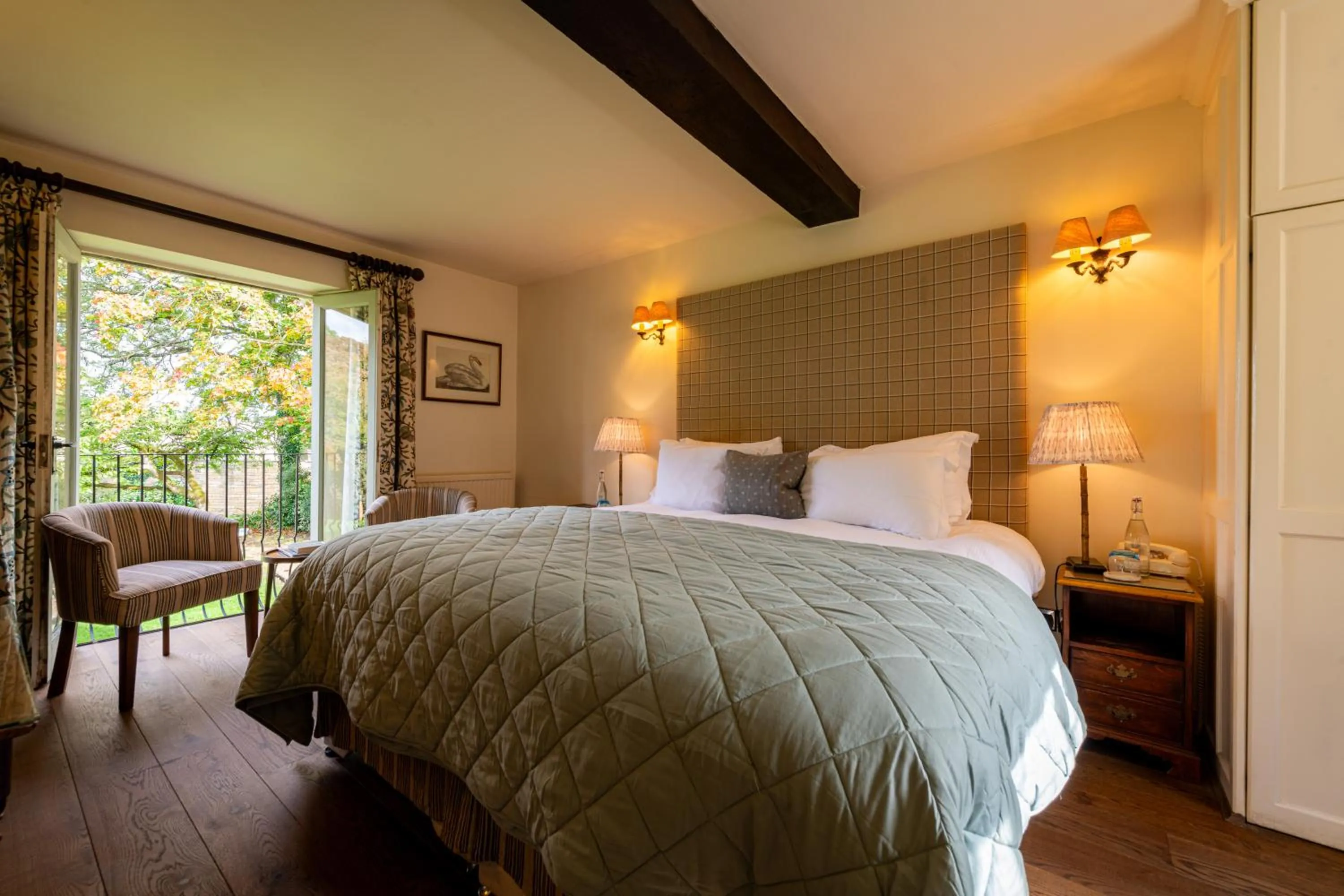 Bed in The Bay Tree Hotel