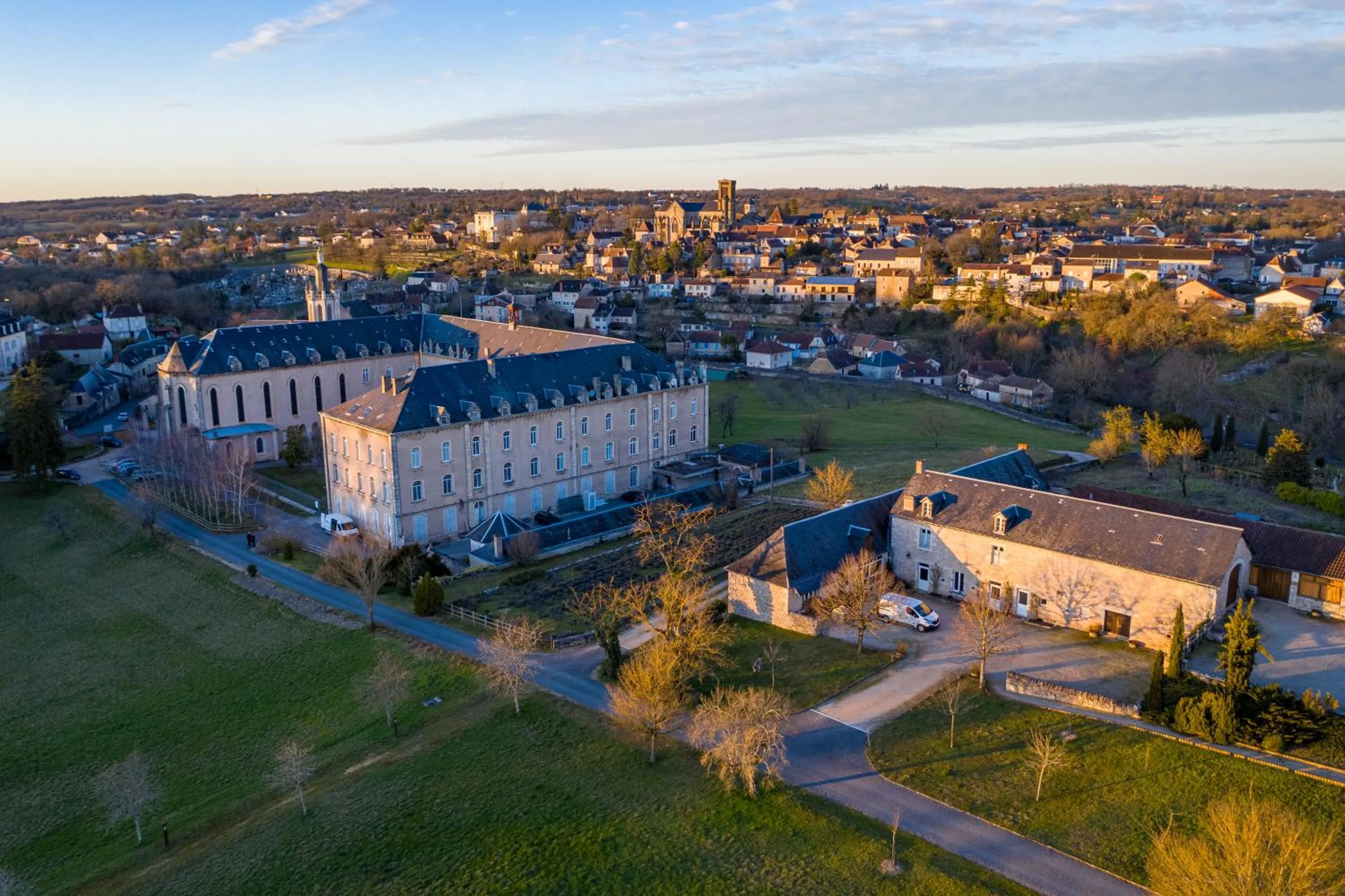 City view in Le grand couvent de Gramat