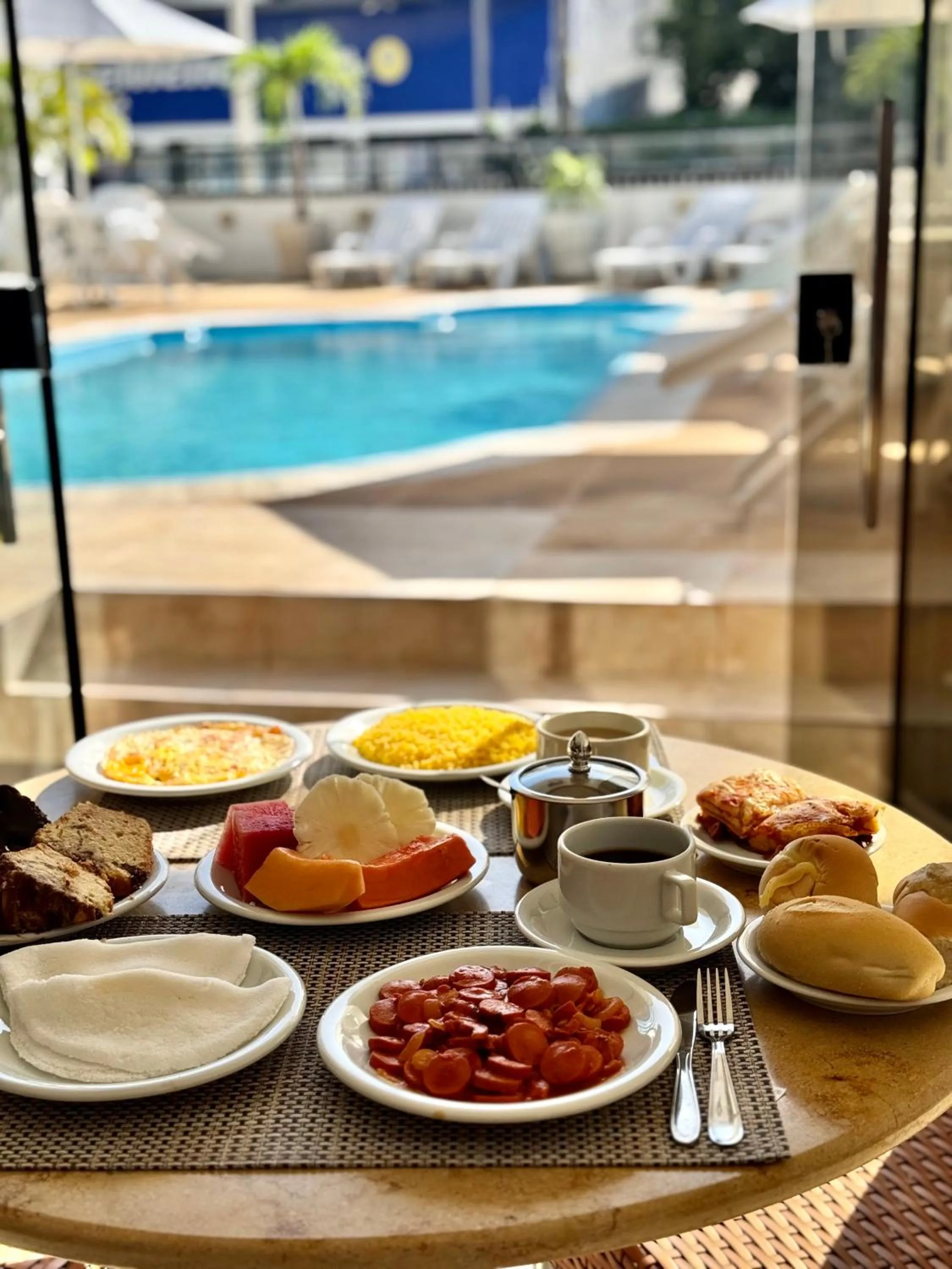 Breakfast in Las Brisas Beach Hotel