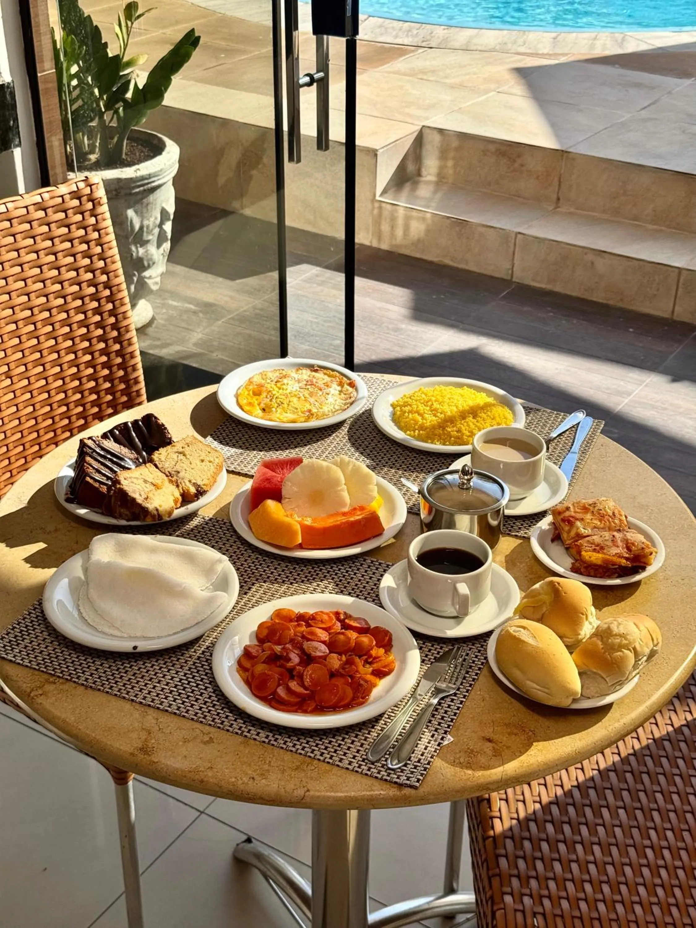 Breakfast in Las Brisas Beach Hotel