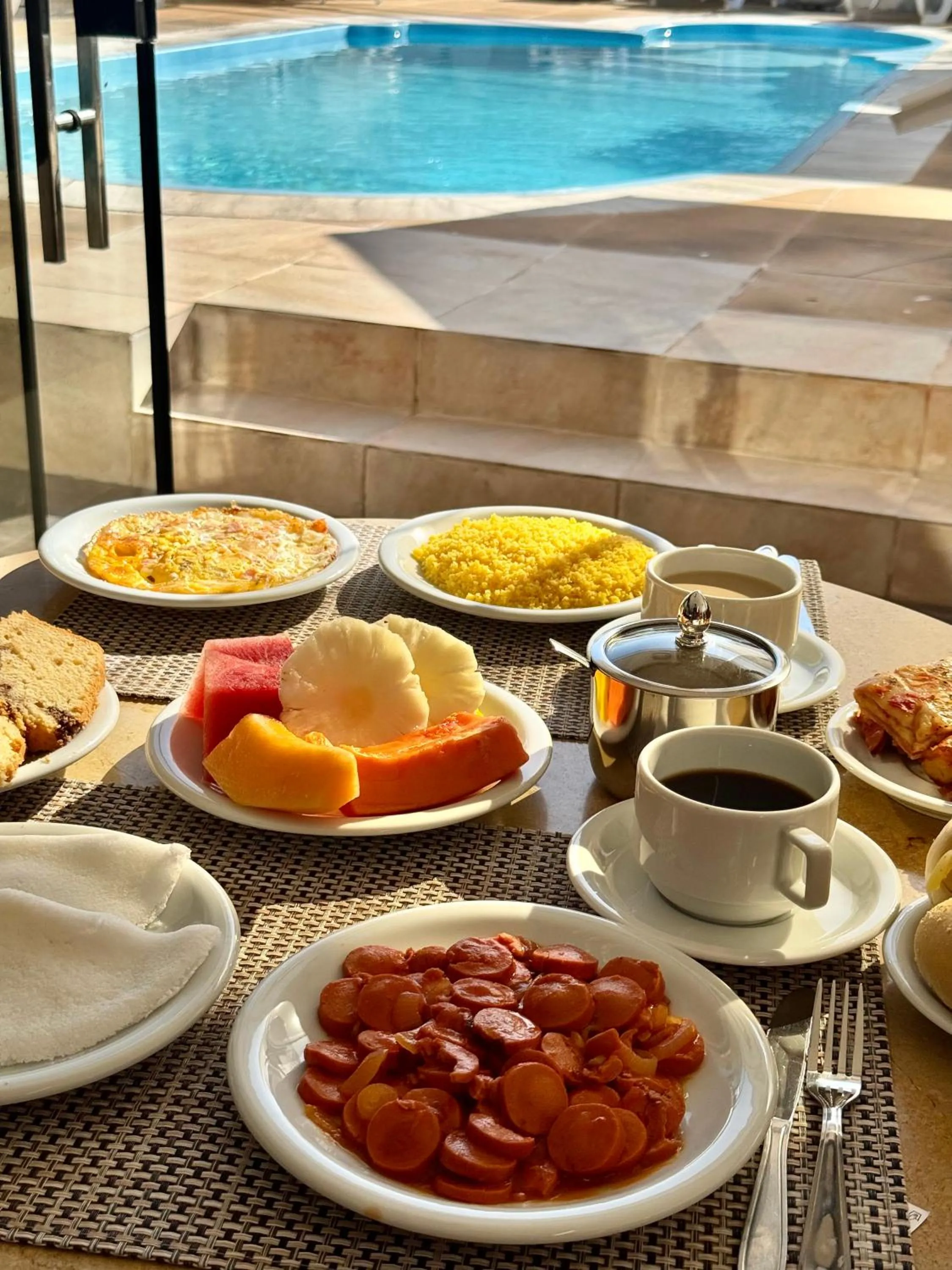Breakfast in Las Brisas Beach Hotel