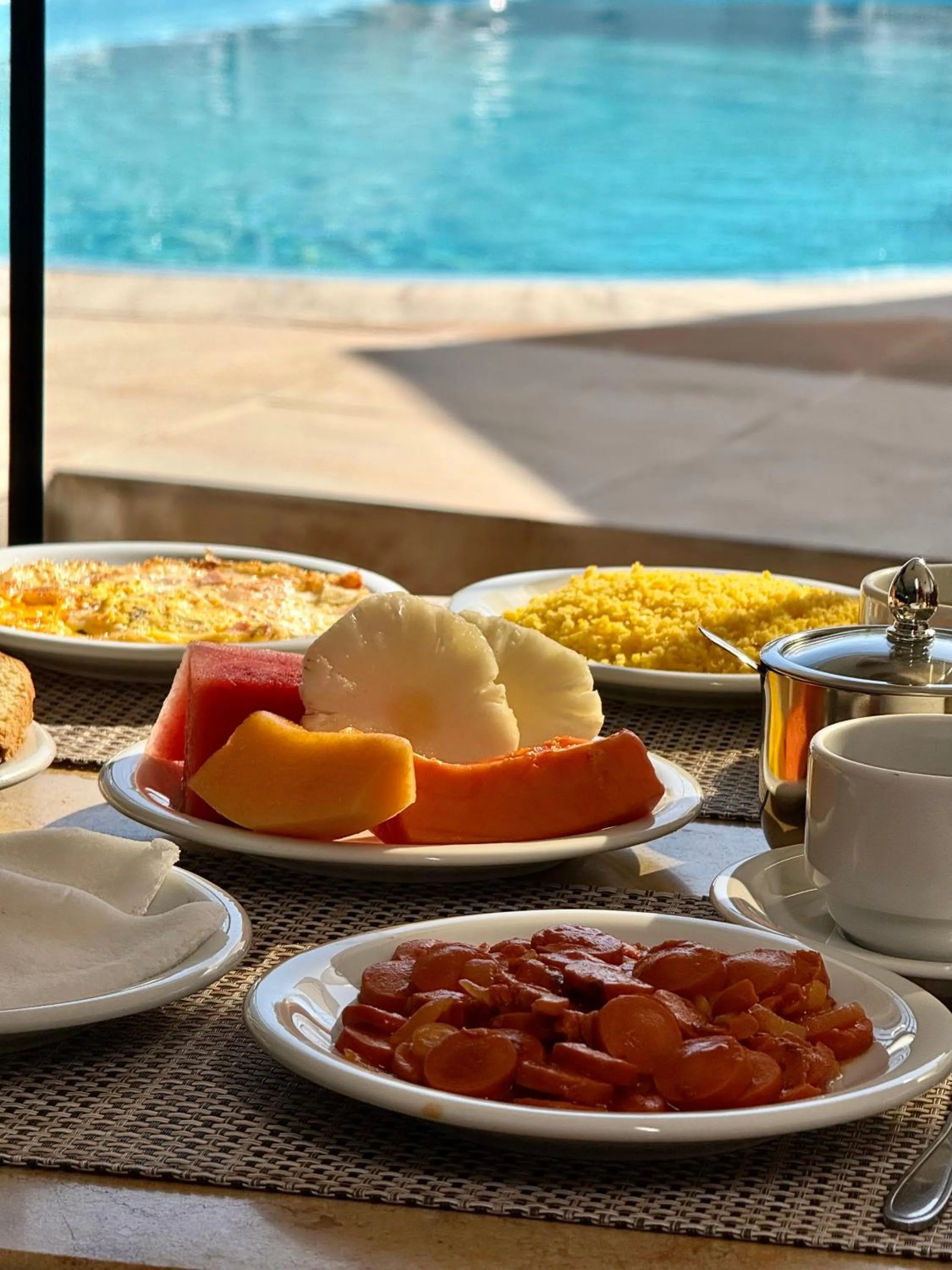 Breakfast in Las Brisas Beach Hotel