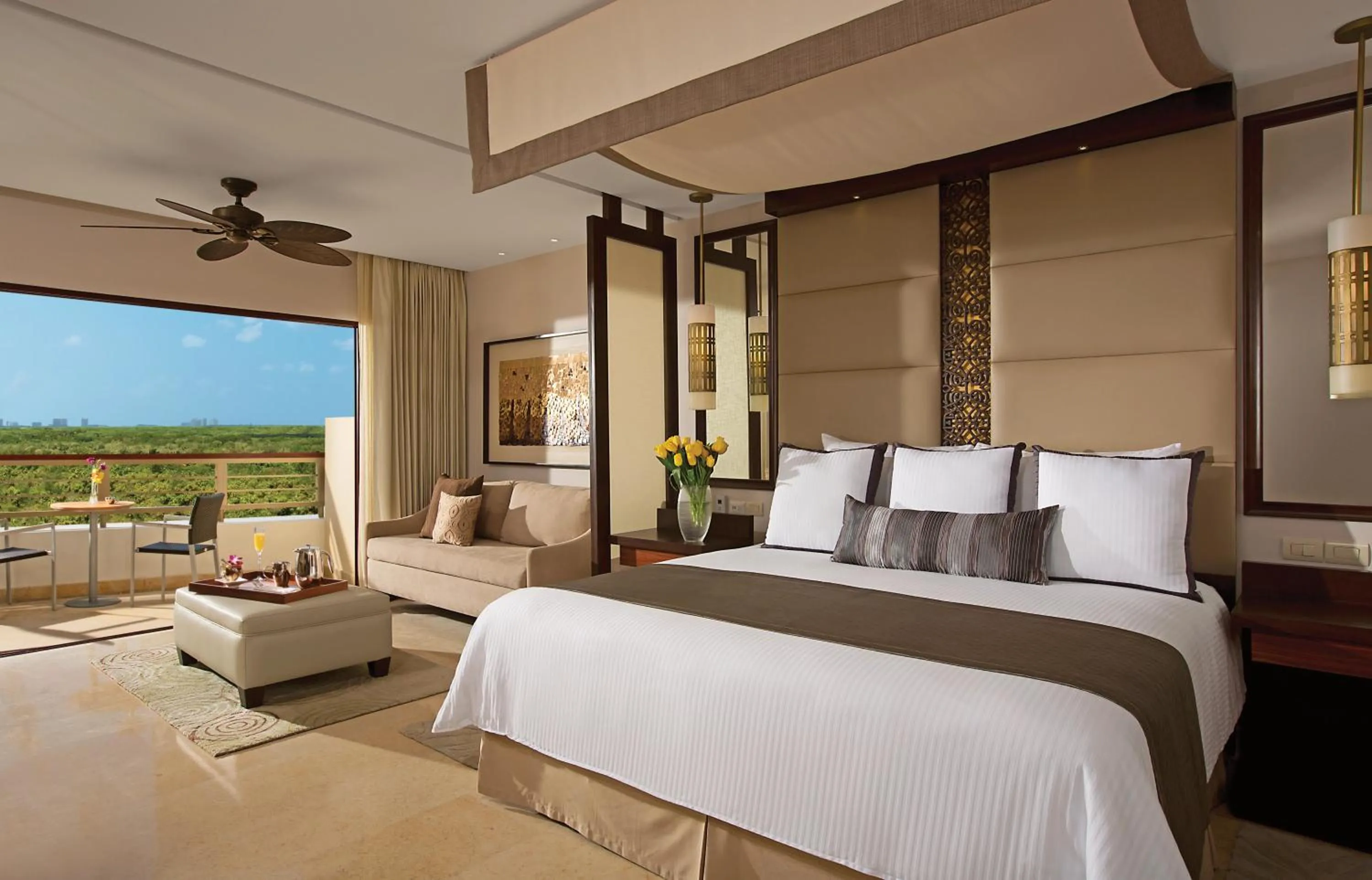 Bed in Secrets Playa Mujeres Golf & Spa Resort - All Inclusive Adults Only - Grand Reopening Coming Soon!