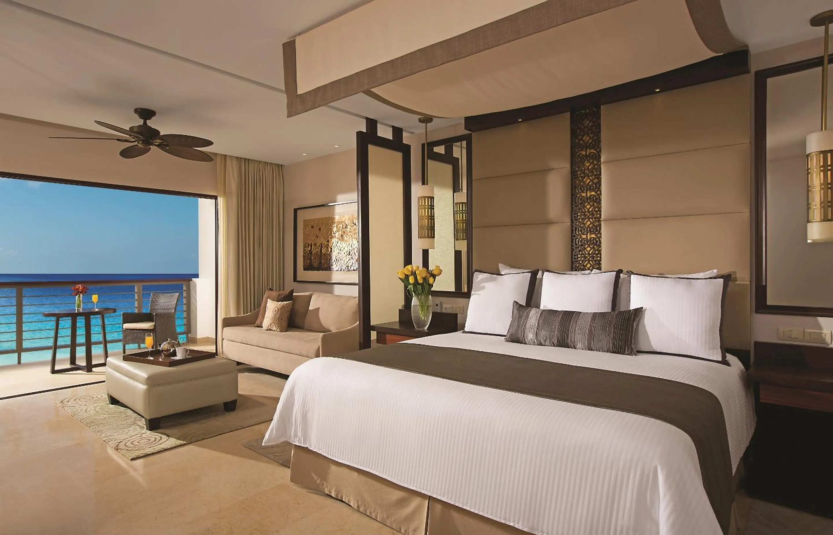 Photo of the whole room, Bed in Secrets Playa Mujeres Golf & Spa Resort - All Inclusive Adults Only - Grand Reopening Coming Soon!